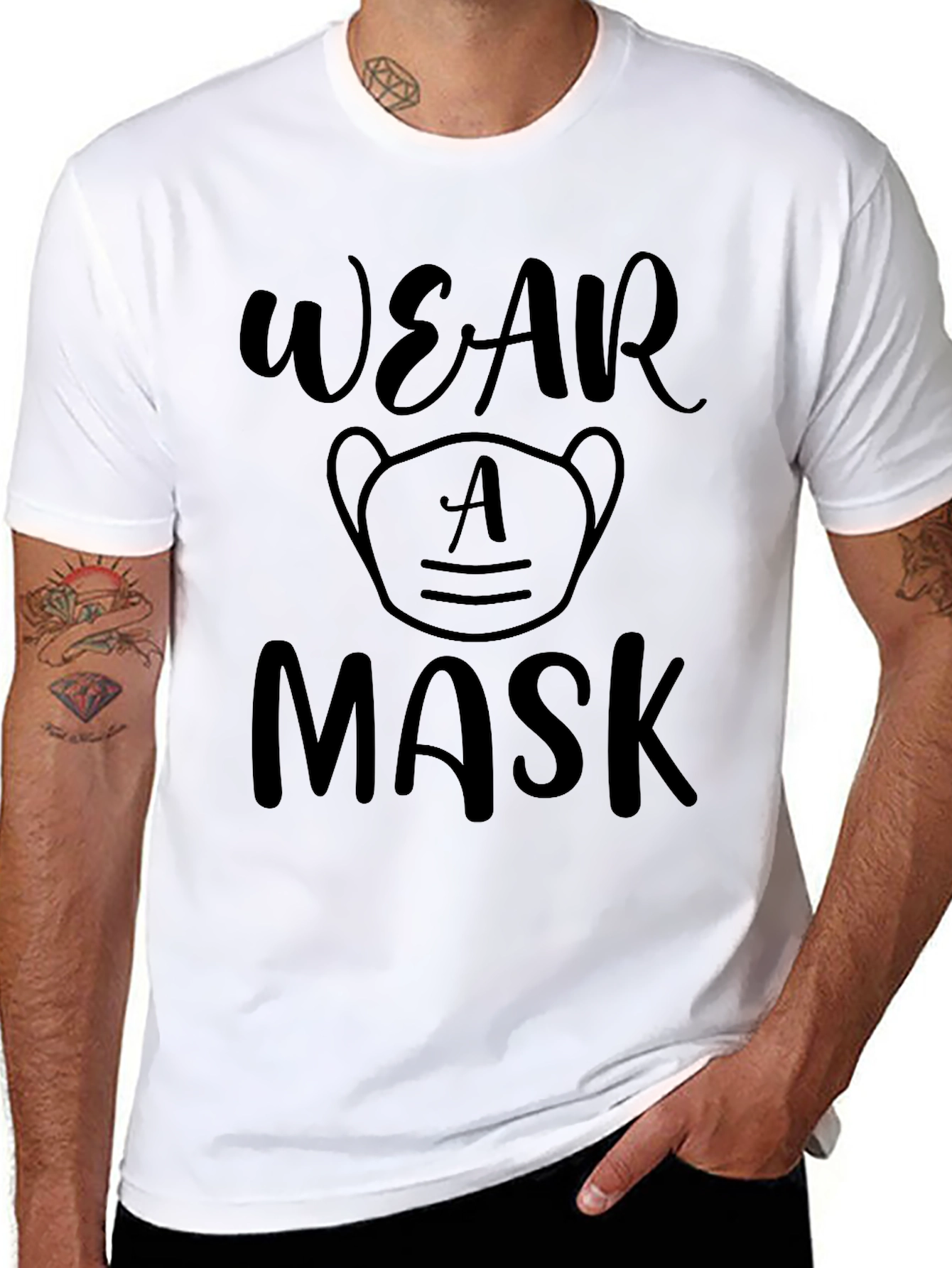 Wear A Mask T-Shirt - Protect Yourself and Others