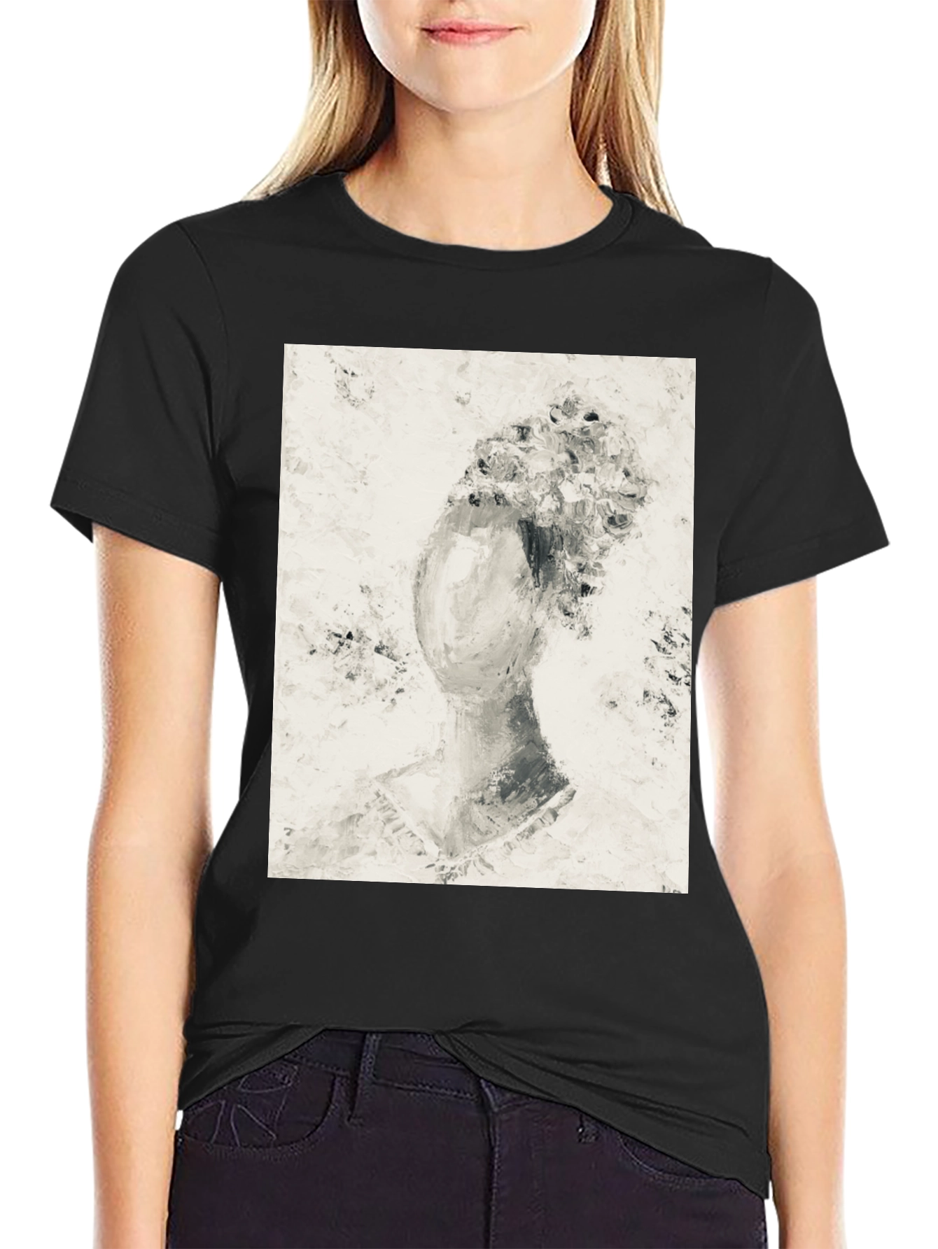 Abstract Art Portrait T-Shirt