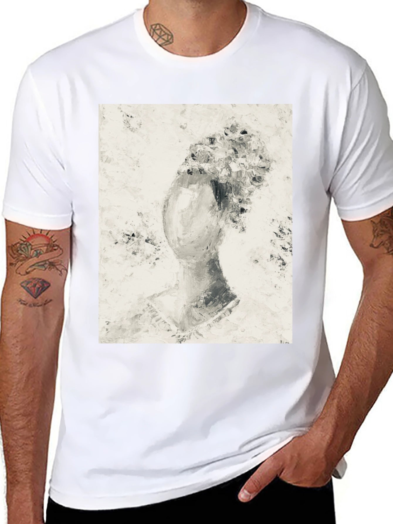 Abstract Art Portrait T-Shirt