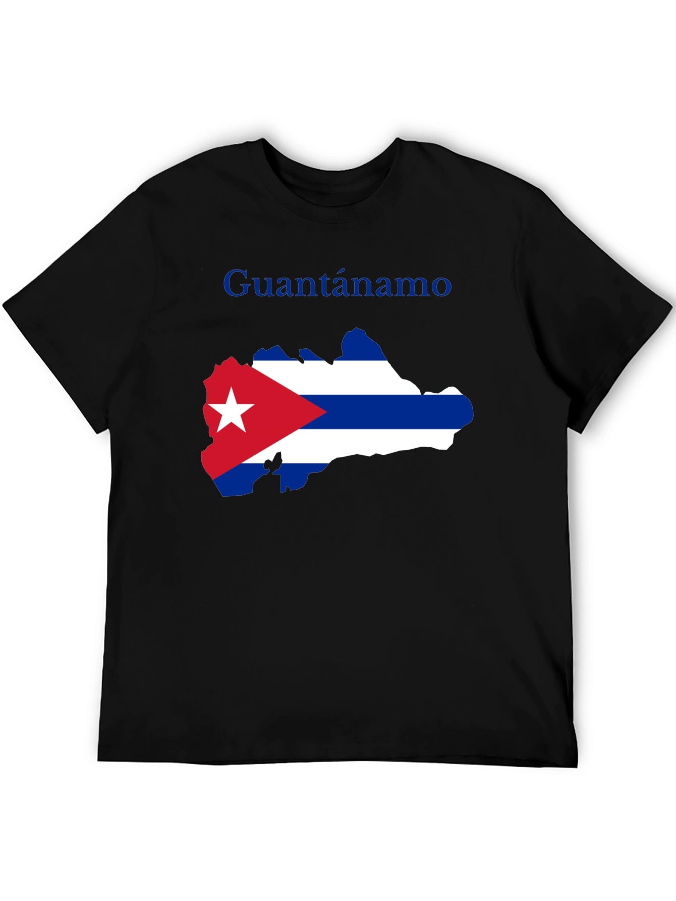 Cuba Guantanamo Flag T-Shirt - Patriotic Souvenir Tee