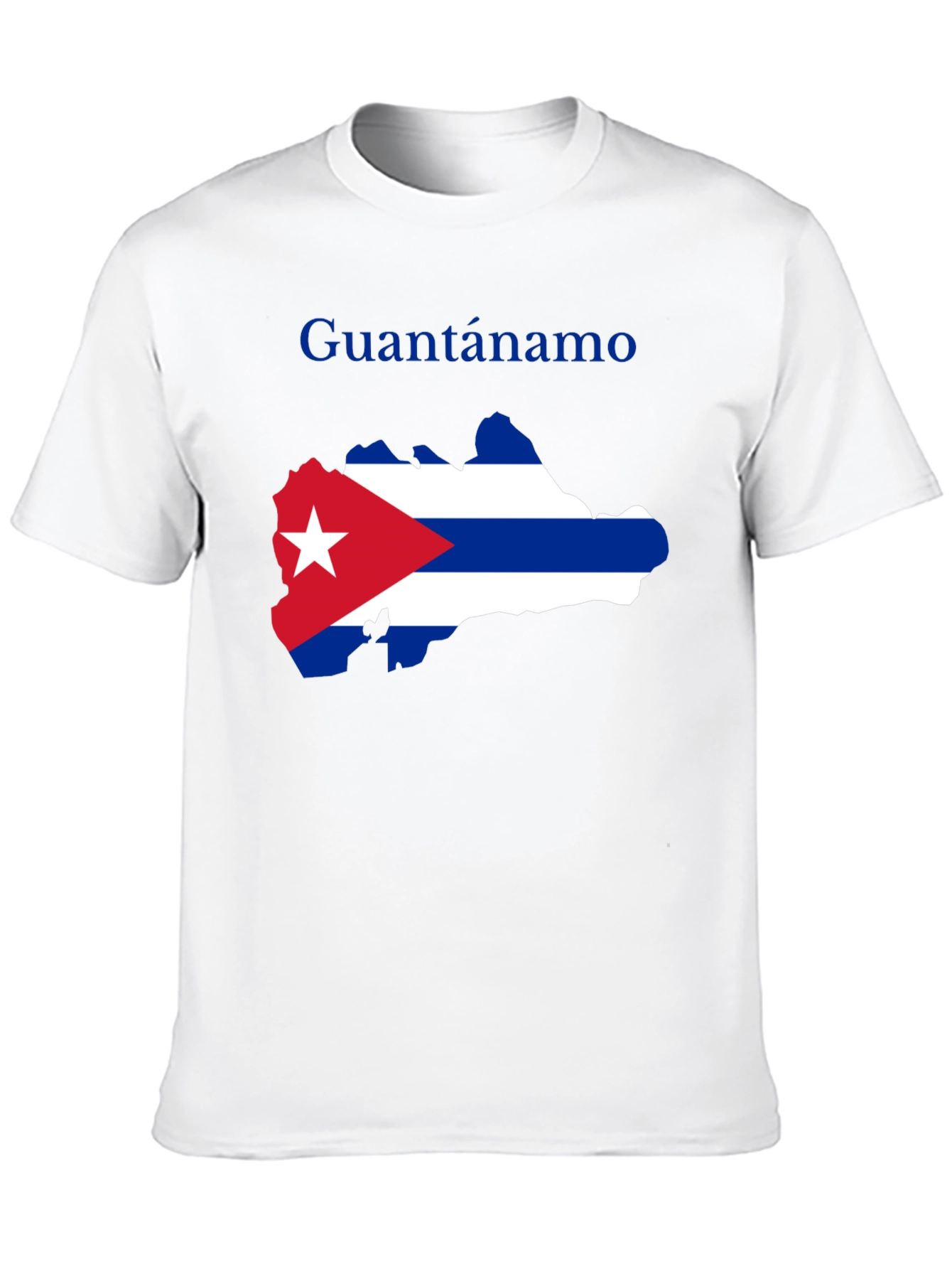 Cuba Guantanamo Flag T-Shirt - Patriotic Souvenir Tee