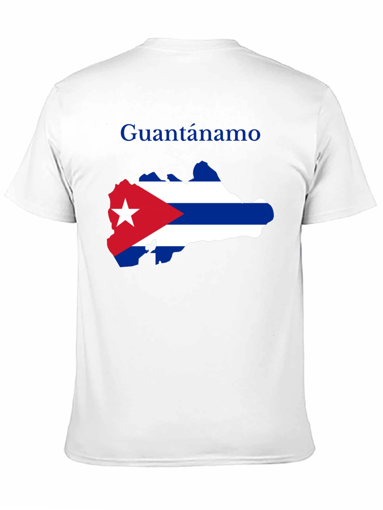 Cuba Guantanamo Flag T-Shirt - Patriotic Souvenir Tee