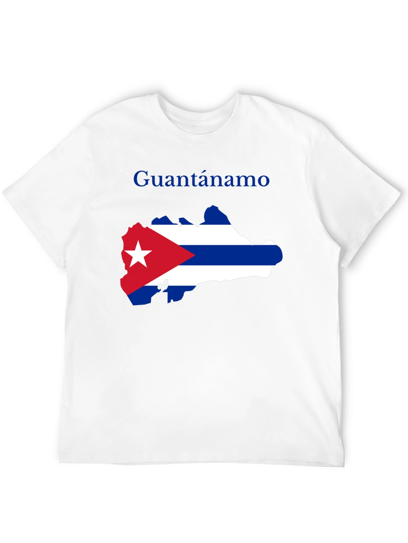 Cuba Guantanamo Flag T-Shirt - Patriotic Souvenir Tee