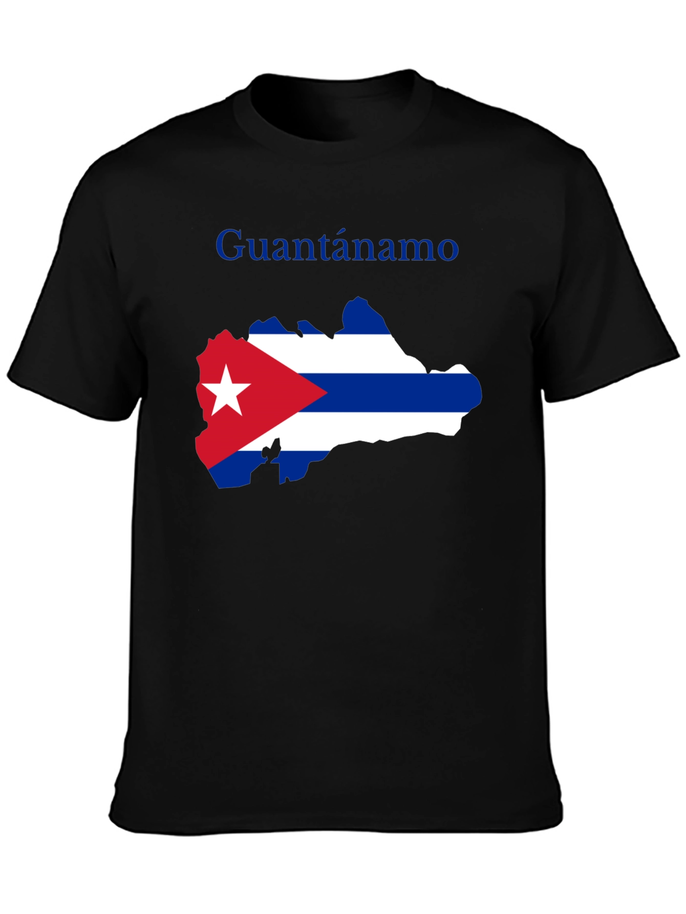 Cuba Guantanamo Flag T-Shirt - Patriotic Souvenir Tee