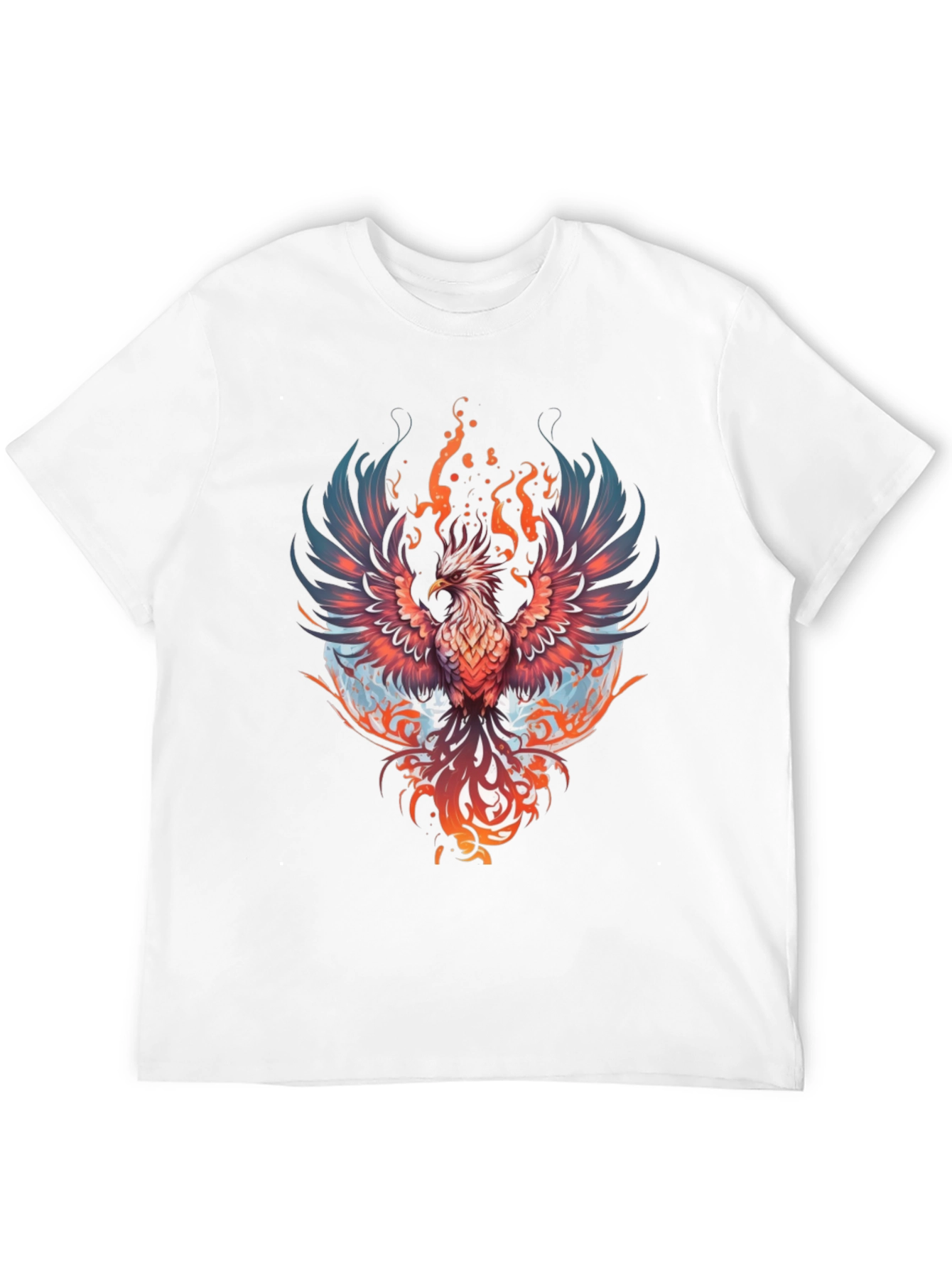 Phoenix Graphic T-Shirt - Rising Firebird Design