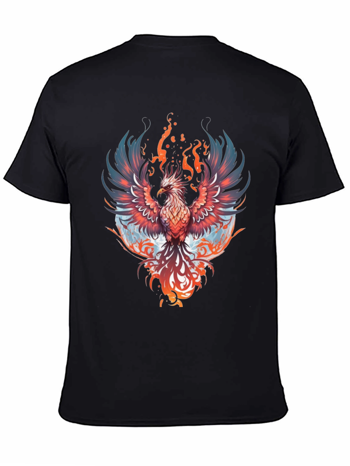 Phoenix Graphic T-Shirt - Rising Firebird Design
