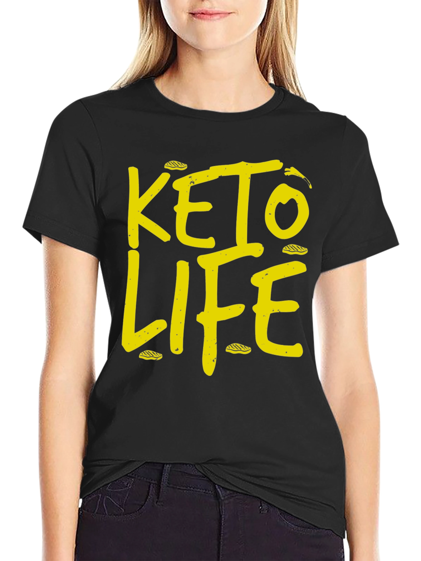 Keto Life Graphic Tee - Black