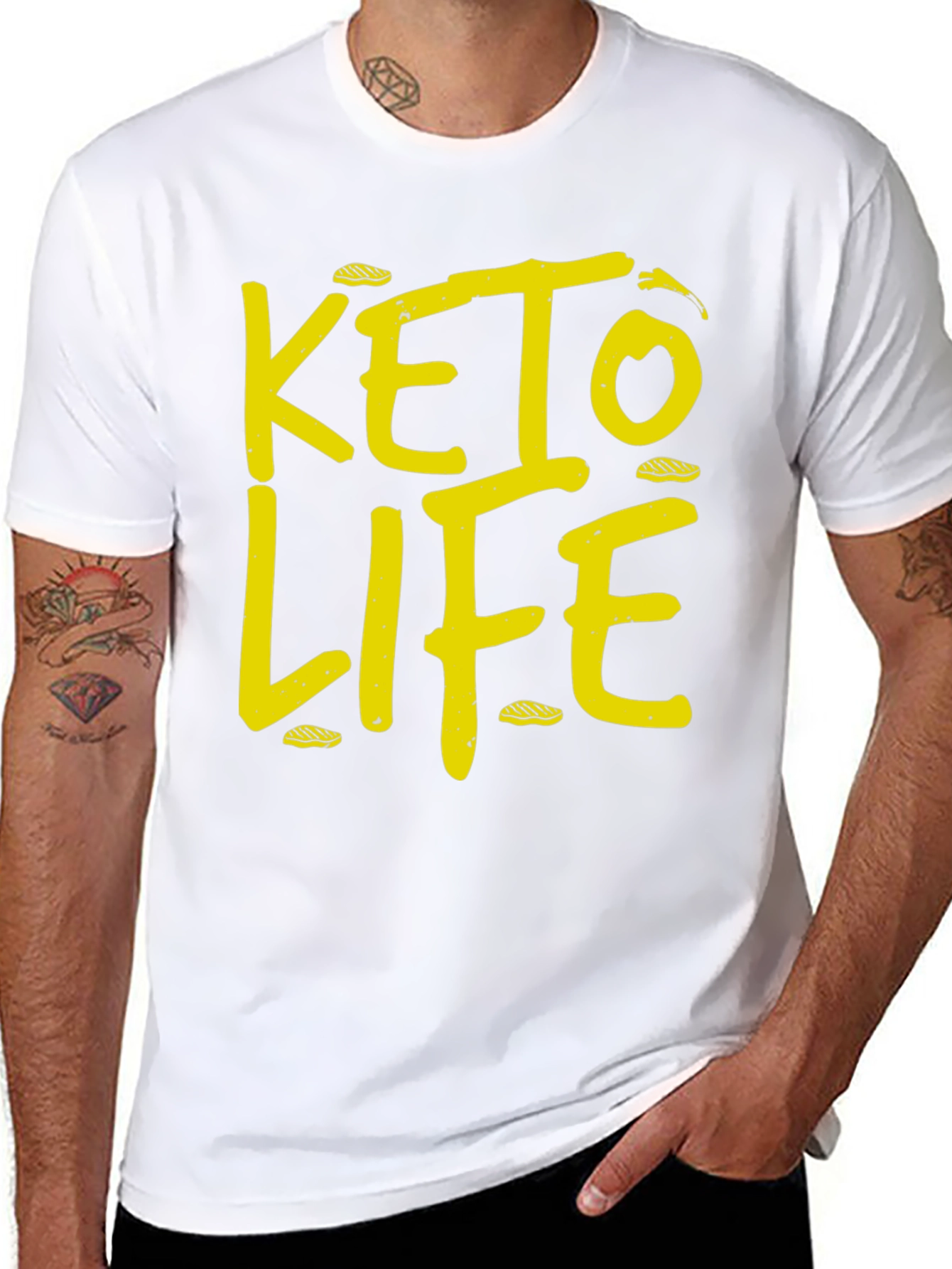 Keto Life Graphic Tee - Black