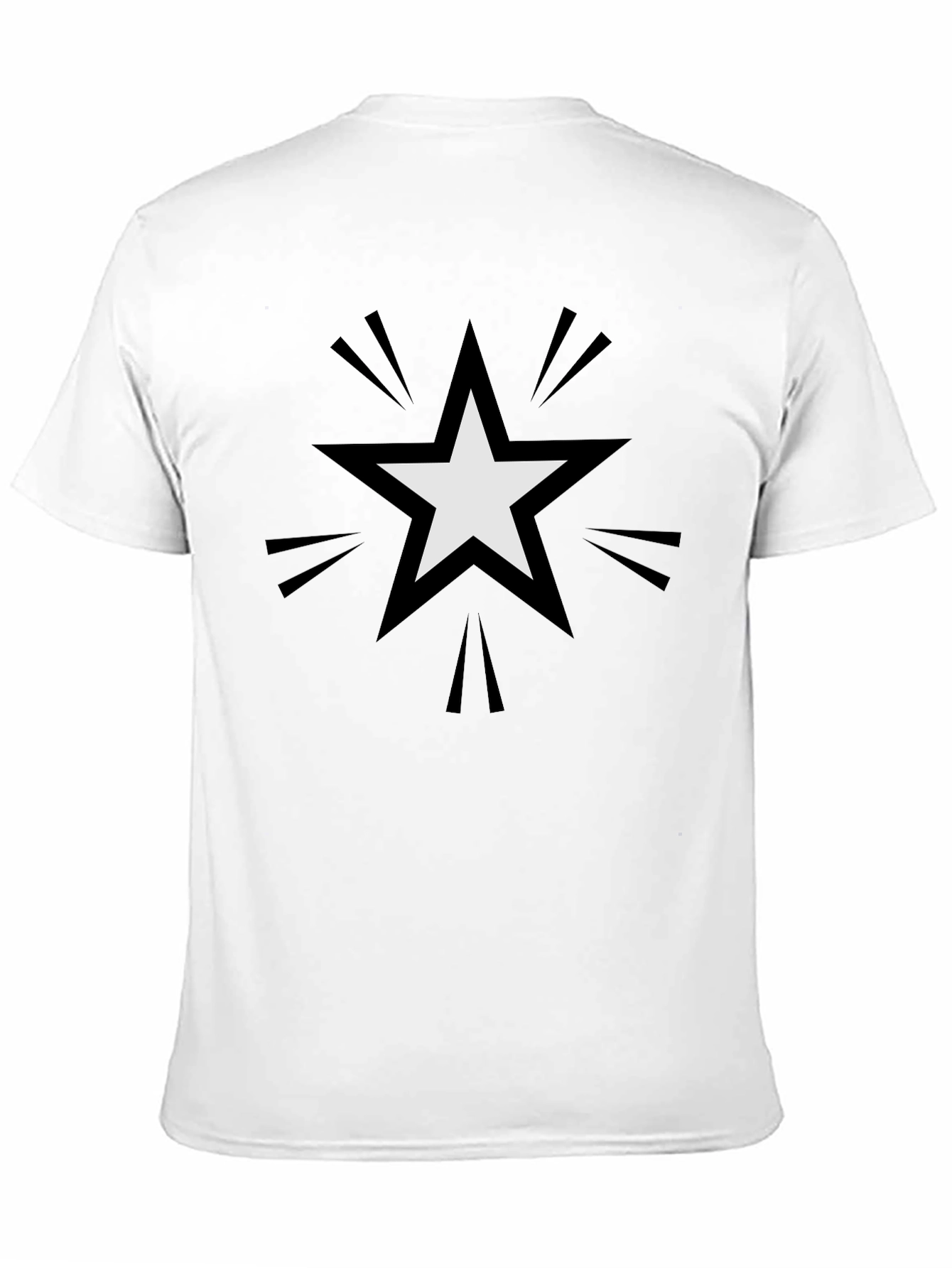Bold Star Graphic Tee - Modern Streetwear Style