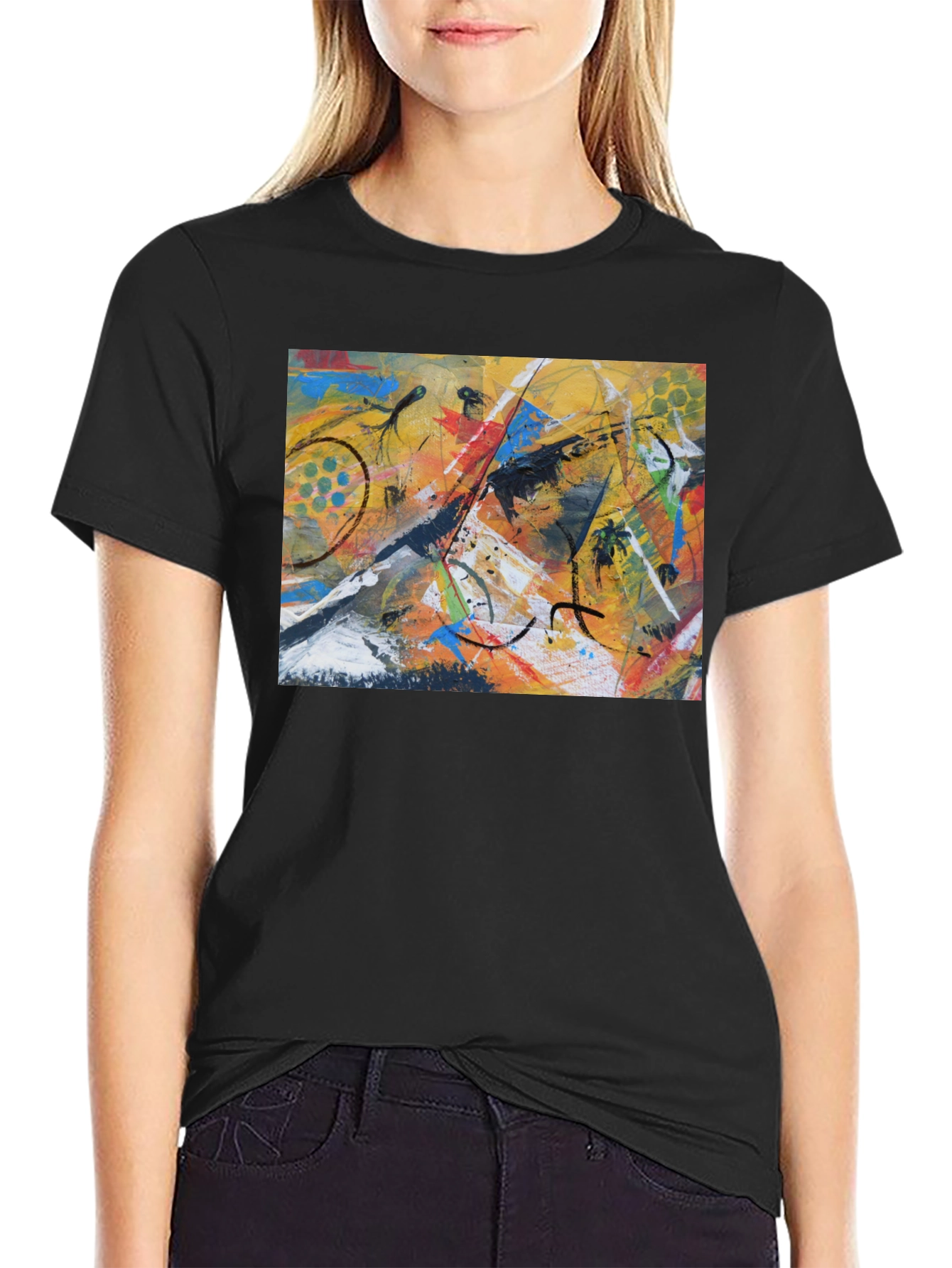 Abstract Art Tee - Modern Graphic T-Shirt