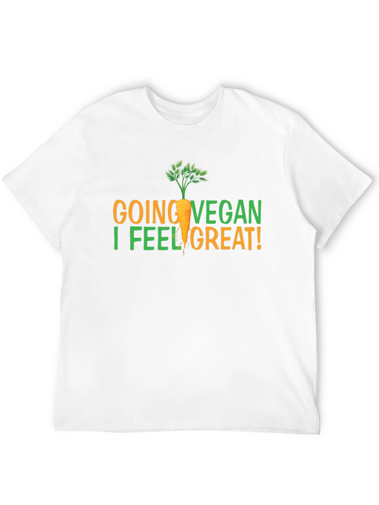 Vegan Life T-Shirt - Going Vegan I Feel Great Tee