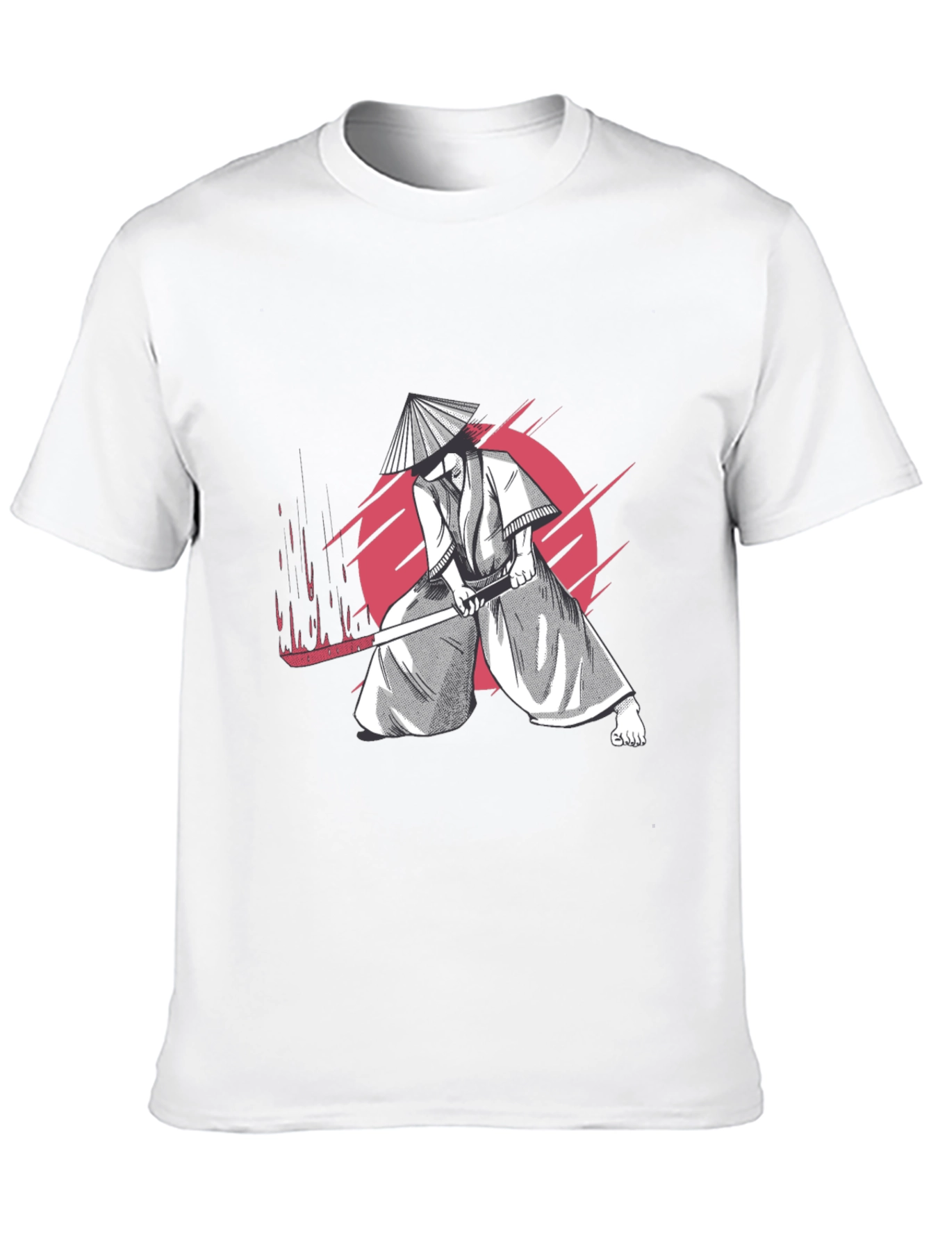 Samurai Graphic T-Shirt - Cool Martial Arts Design