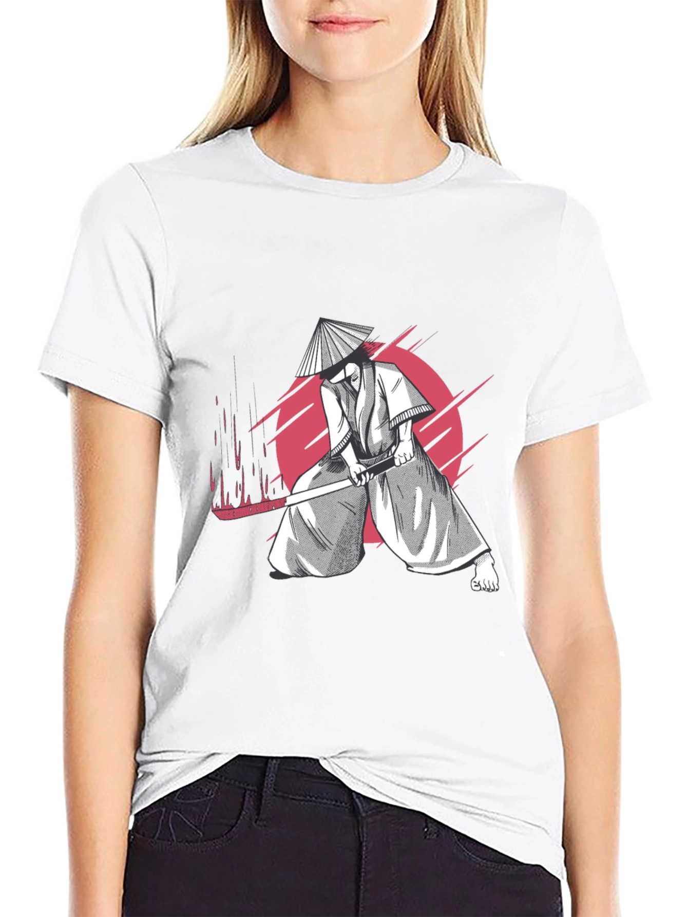 Samurai Graphic T-Shirt - Cool Martial Arts Design