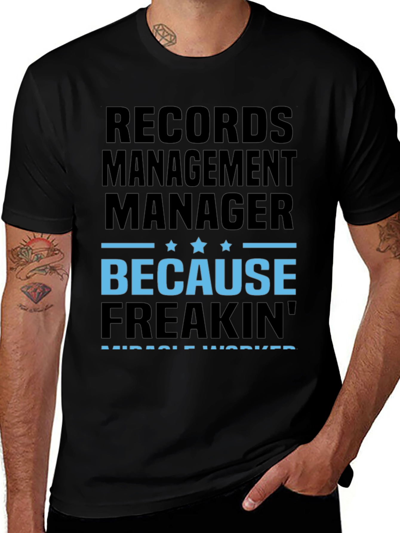 Records Management Manager T-Shirt