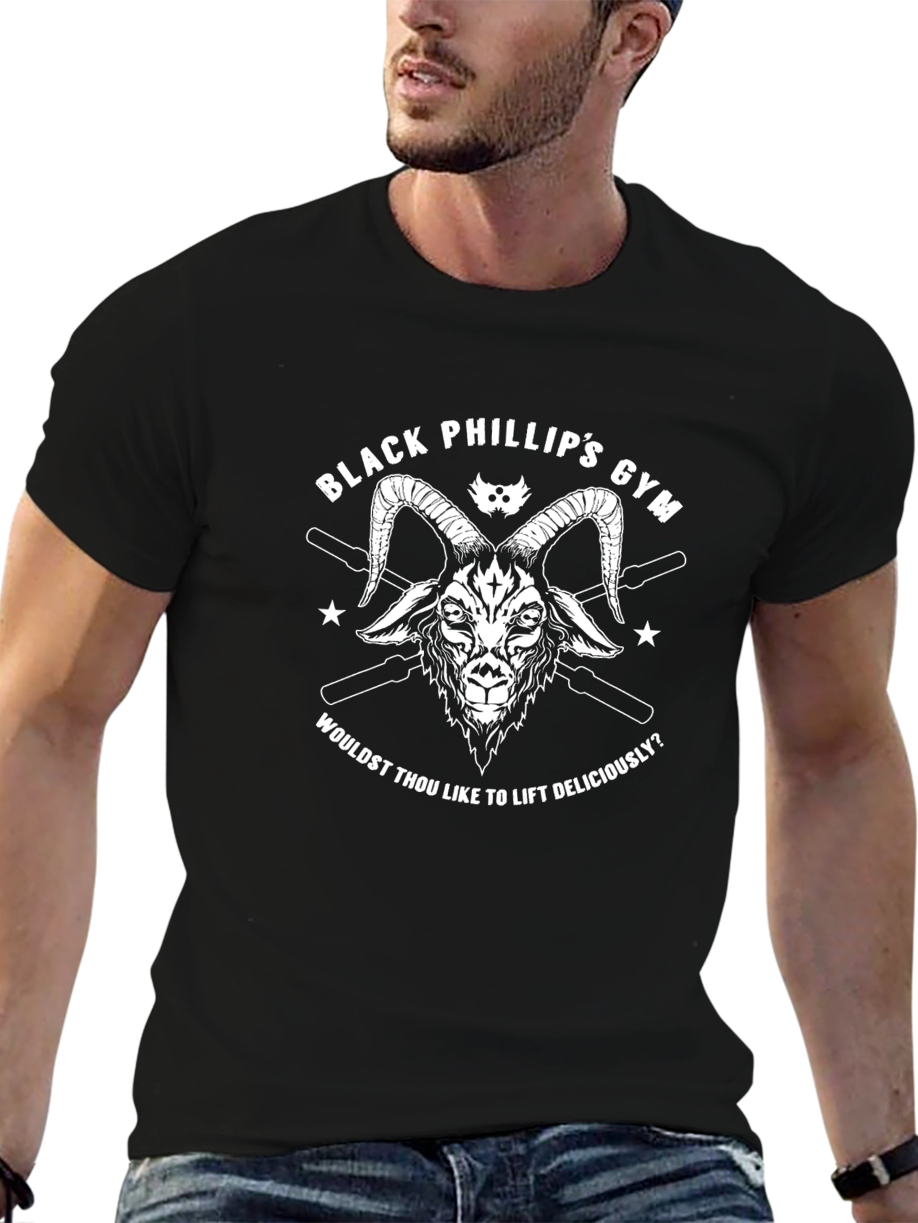 Black Phillipss Gym T-Shirt