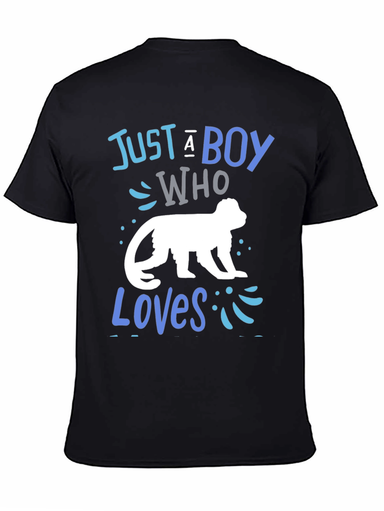 Boy Who Loves Monkeys T-Shirt
