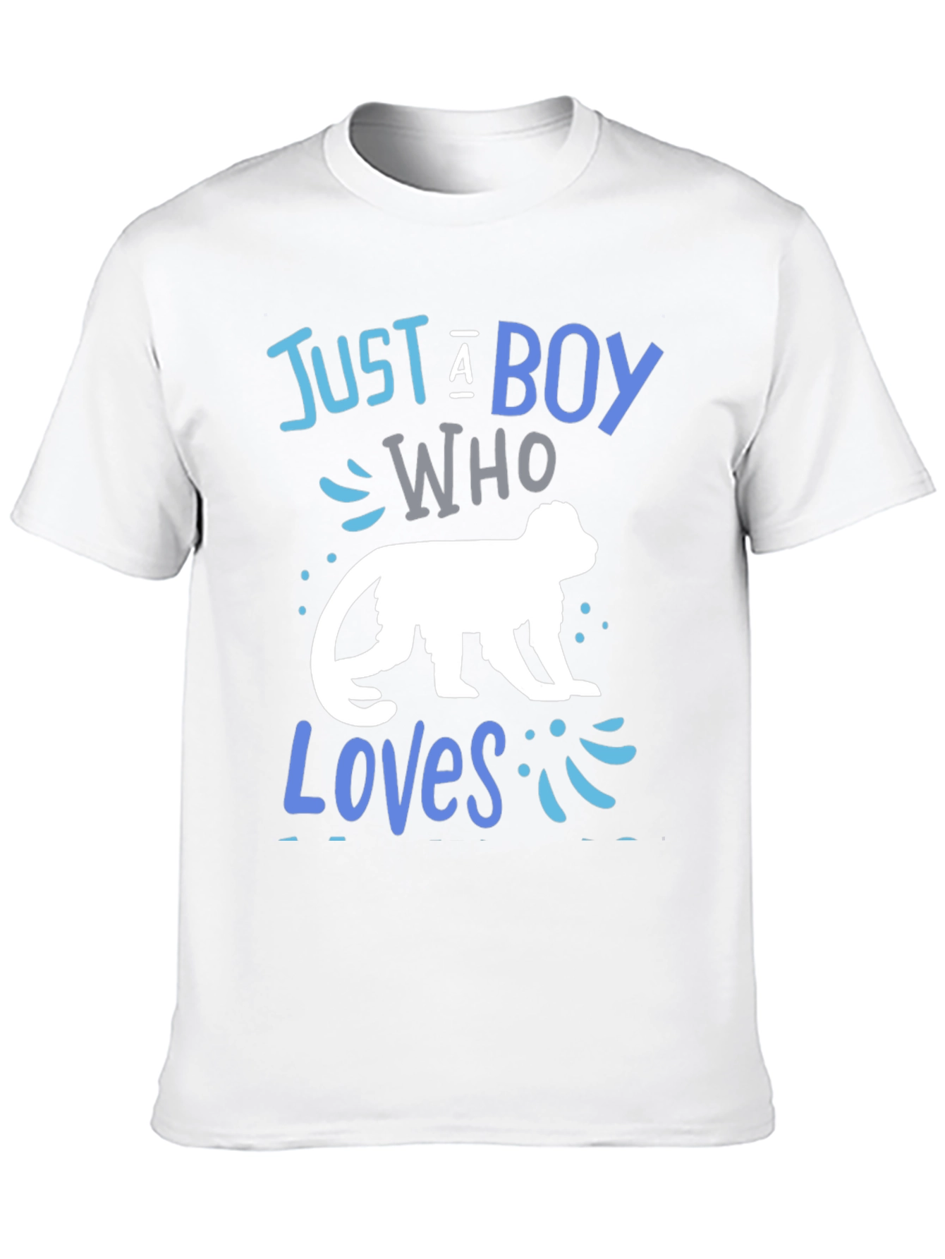 Boy Who Loves Monkeys T-Shirt