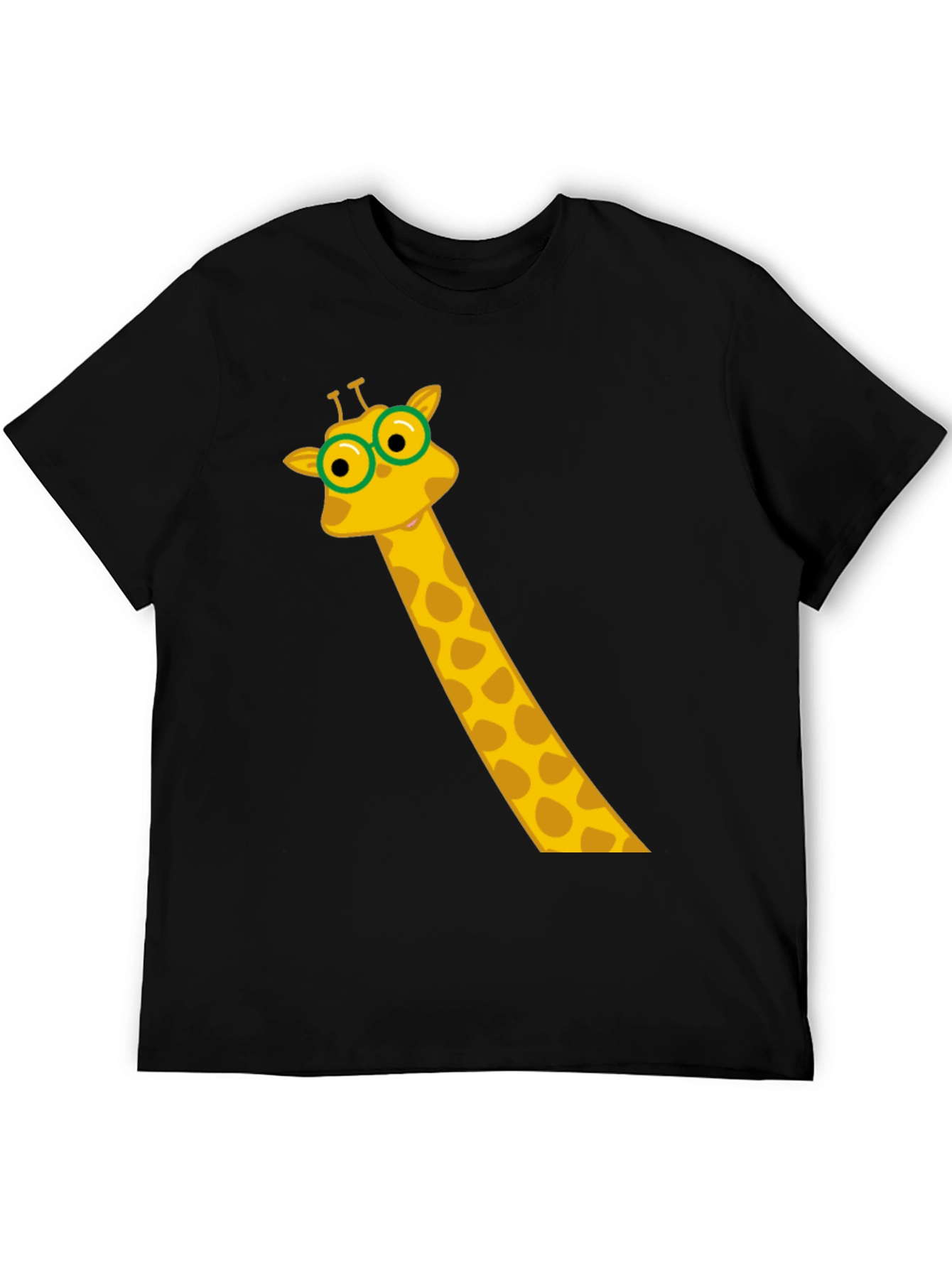 Giraffe Graphic Tee - Fun & Stylish