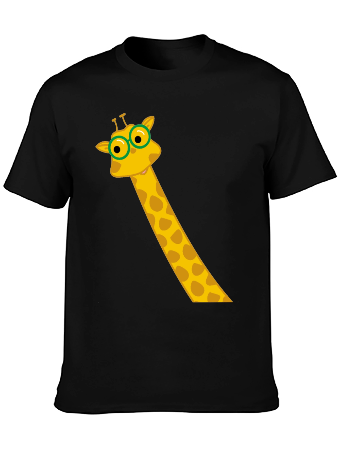 Giraffe Graphic Tee - Fun & Stylish