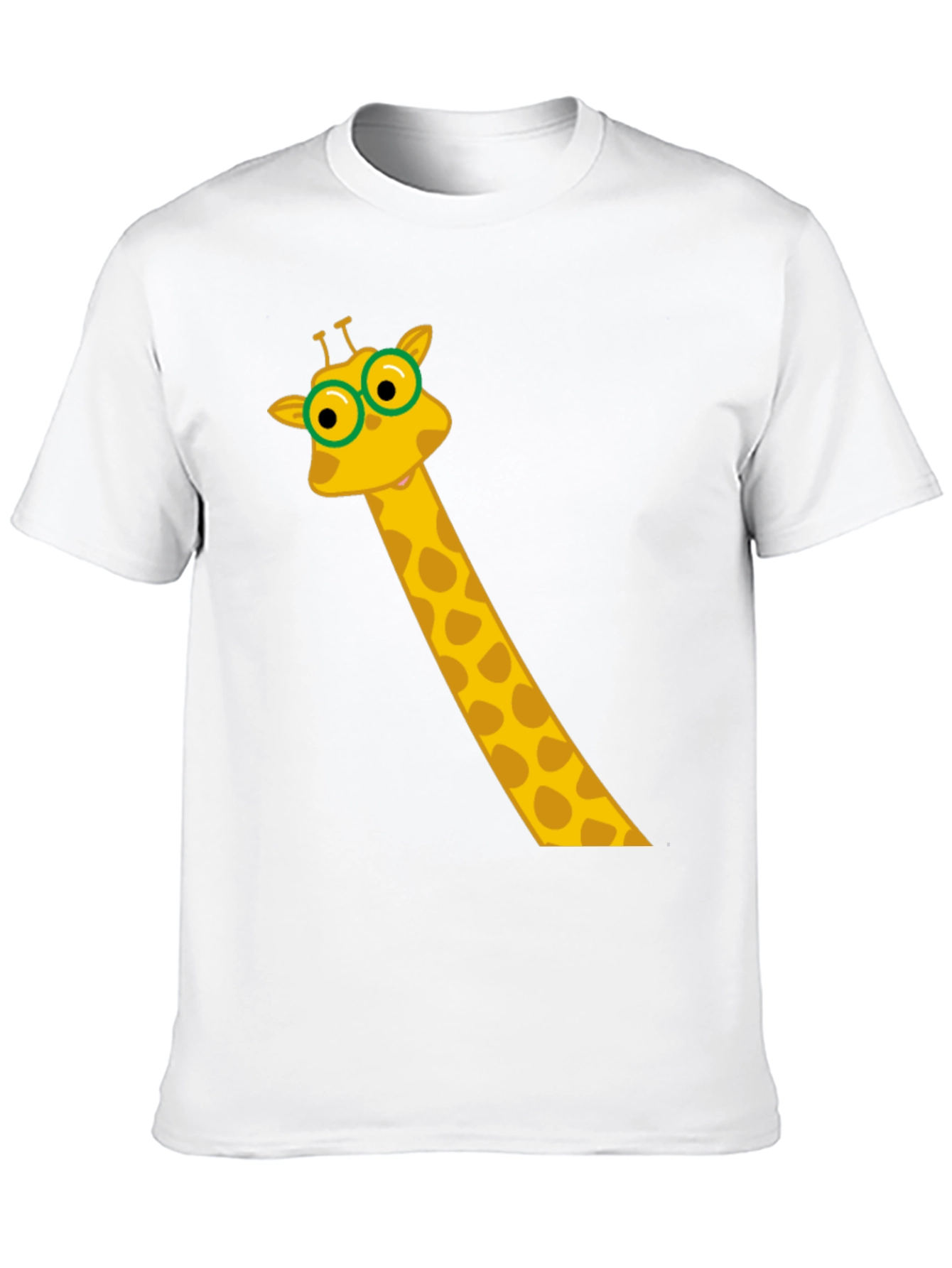 Giraffe Graphic Tee - Fun & Stylish