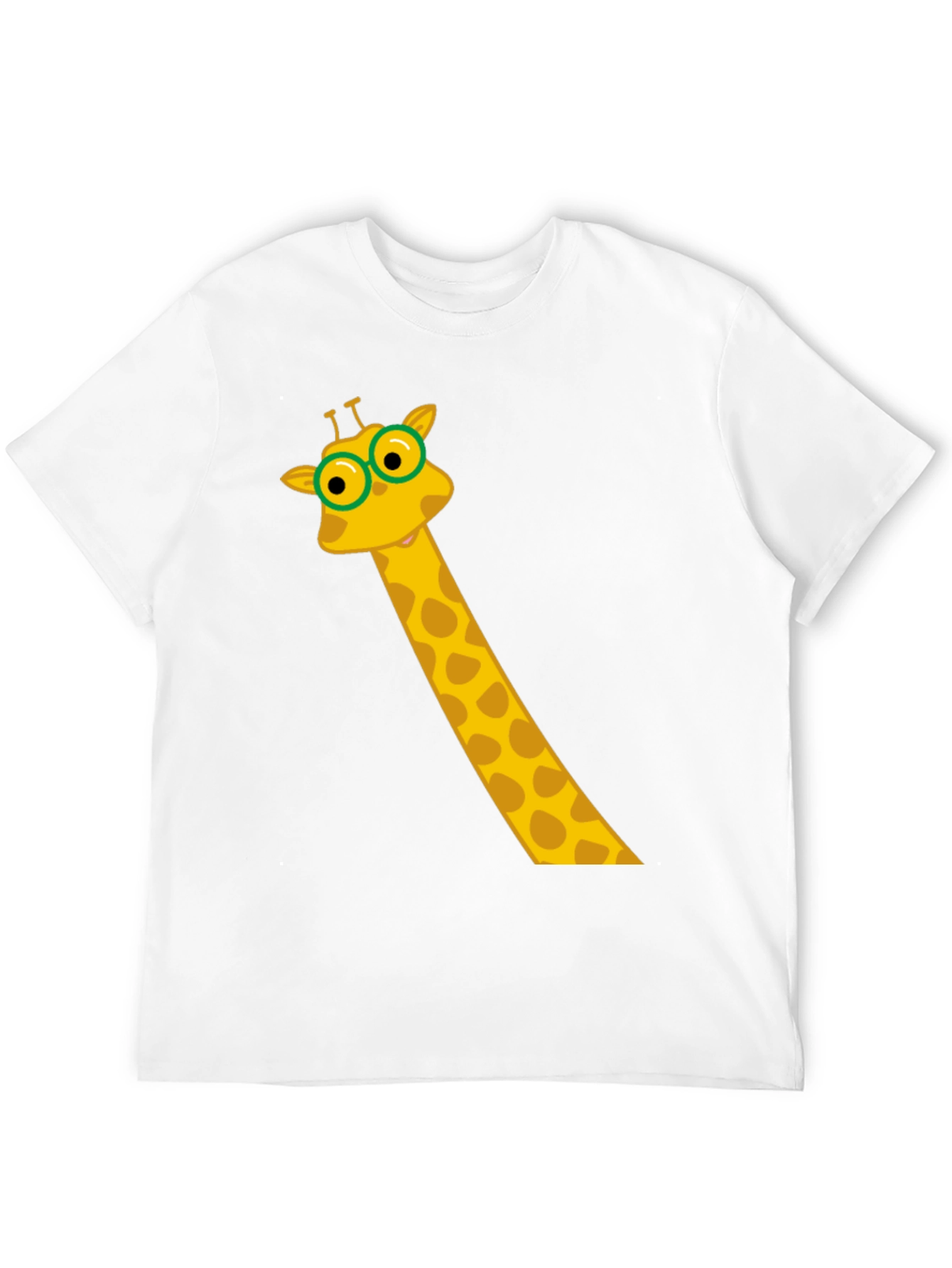 Giraffe Graphic Tee - Fun & Stylish