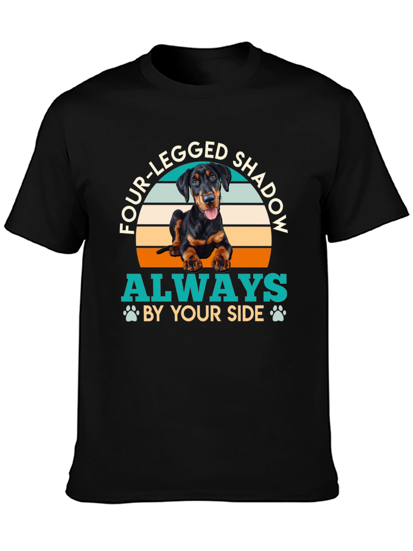 Four-Legged Shadow Dog T-Shirt
