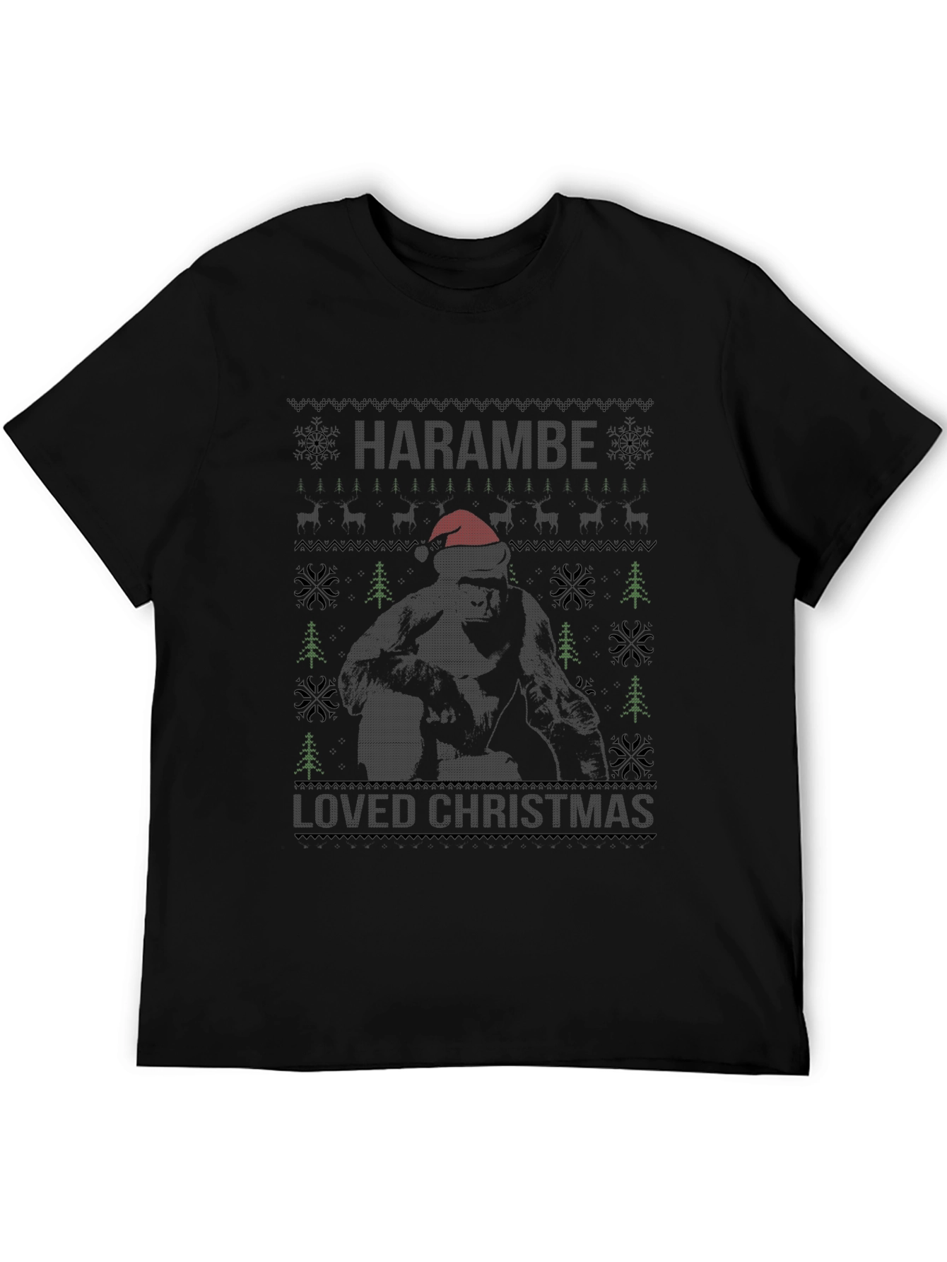 Harambe Loved Christmas T-Shirt