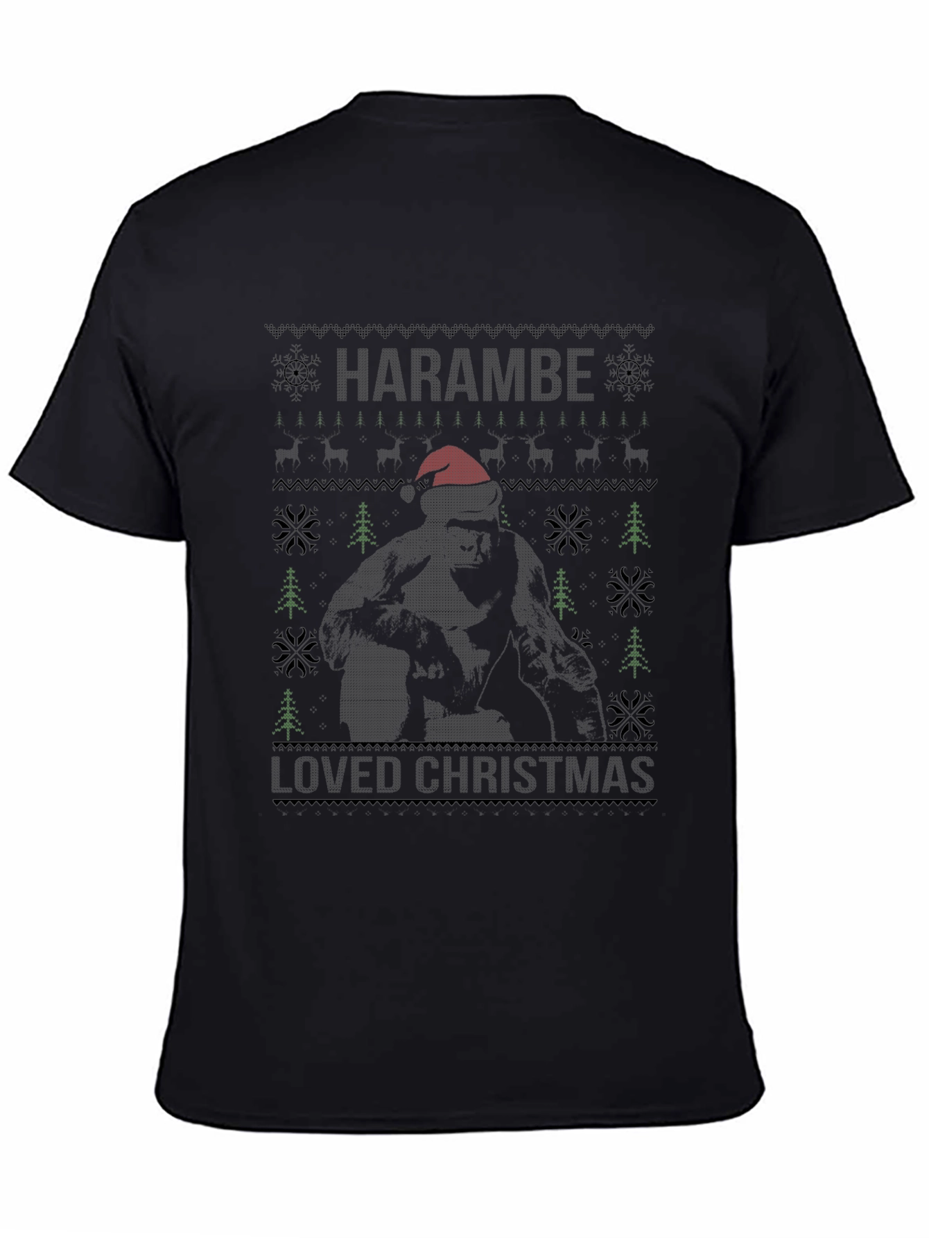 Harambe Loved Christmas T-Shirt