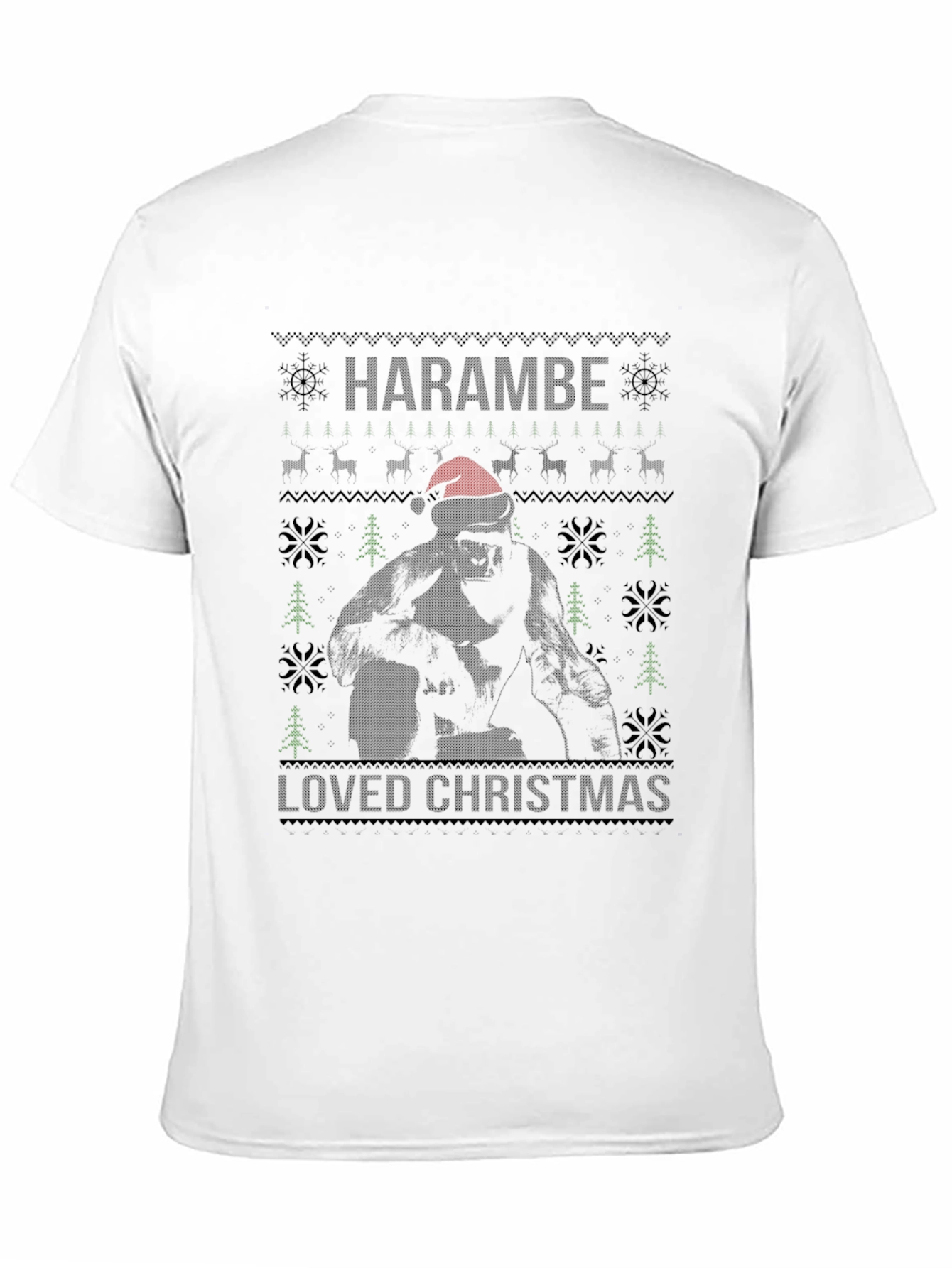 Harambe Loved Christmas T-Shirt