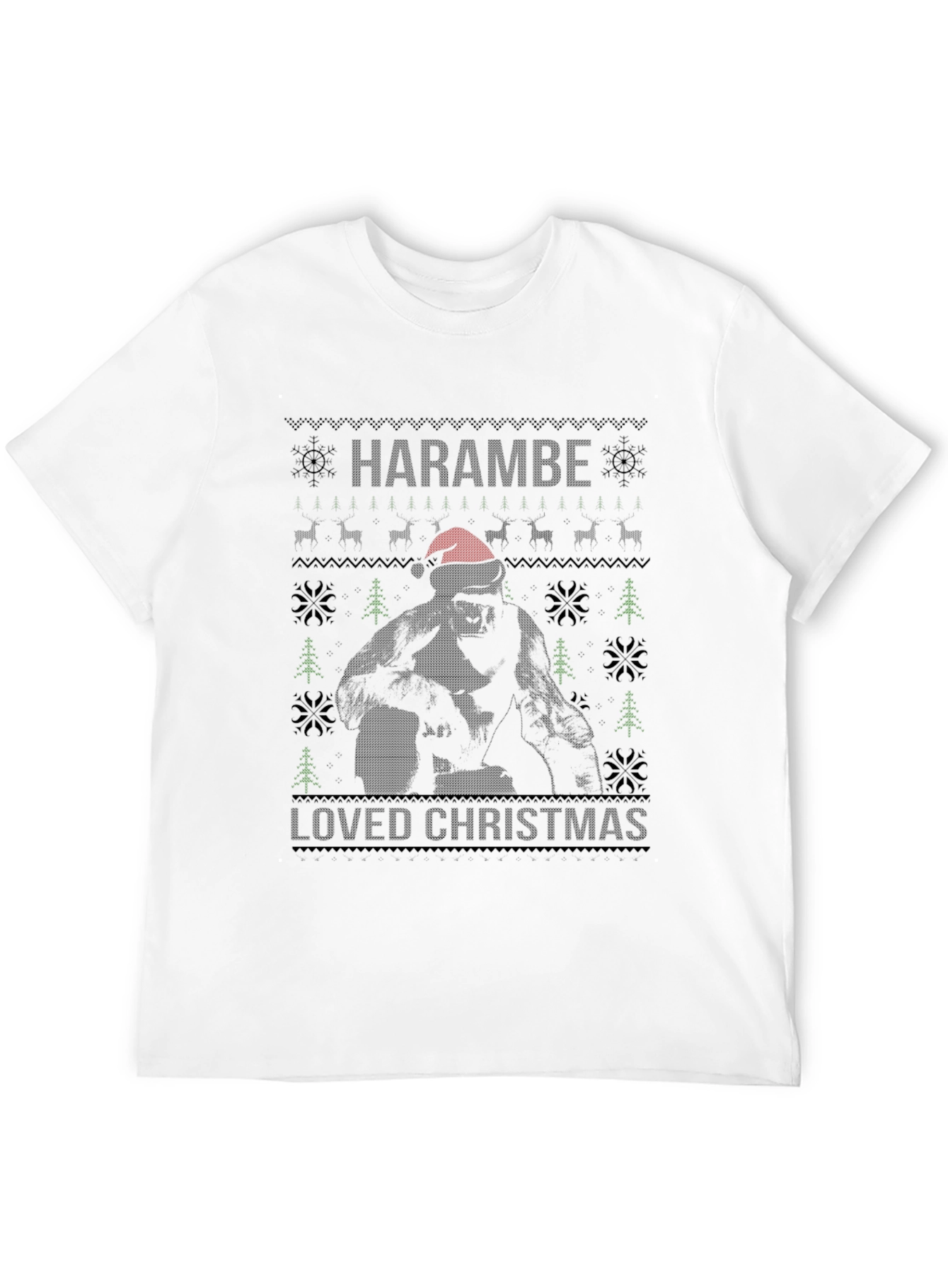 Harambe Loved Christmas T-Shirt