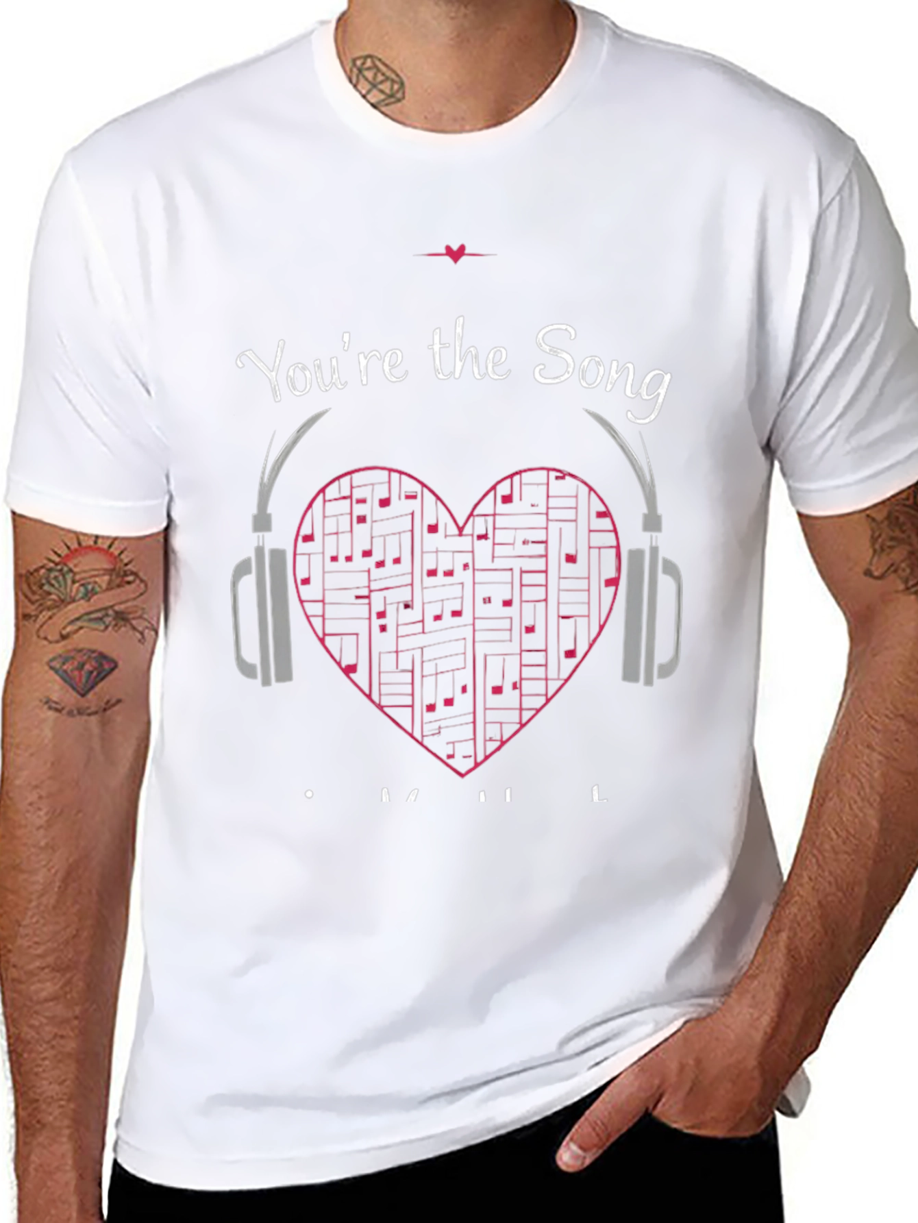 Youre the Song Heart Graphic Tee