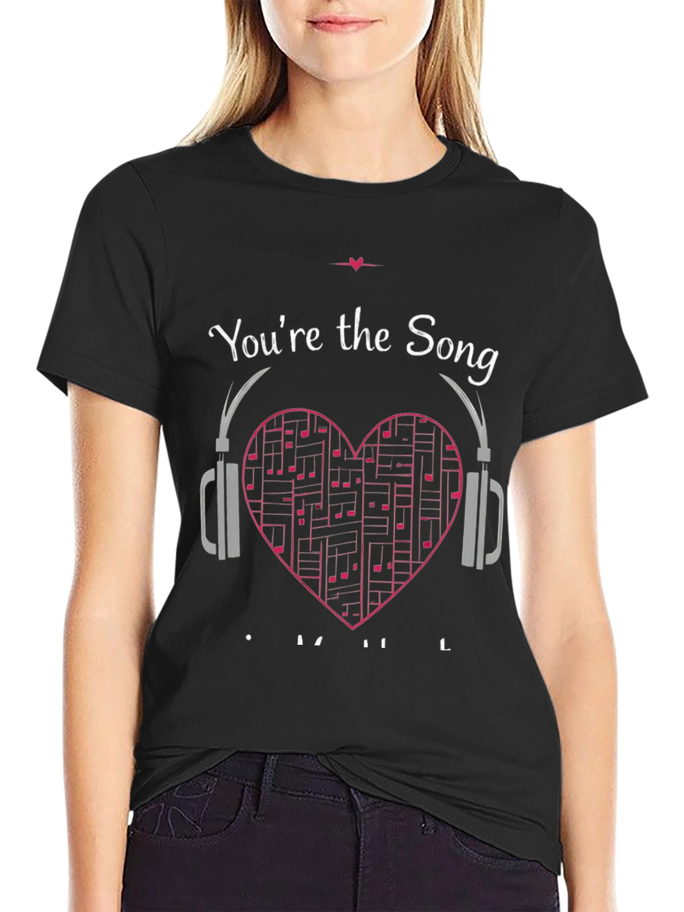 Youre the Song Heart Graphic Tee