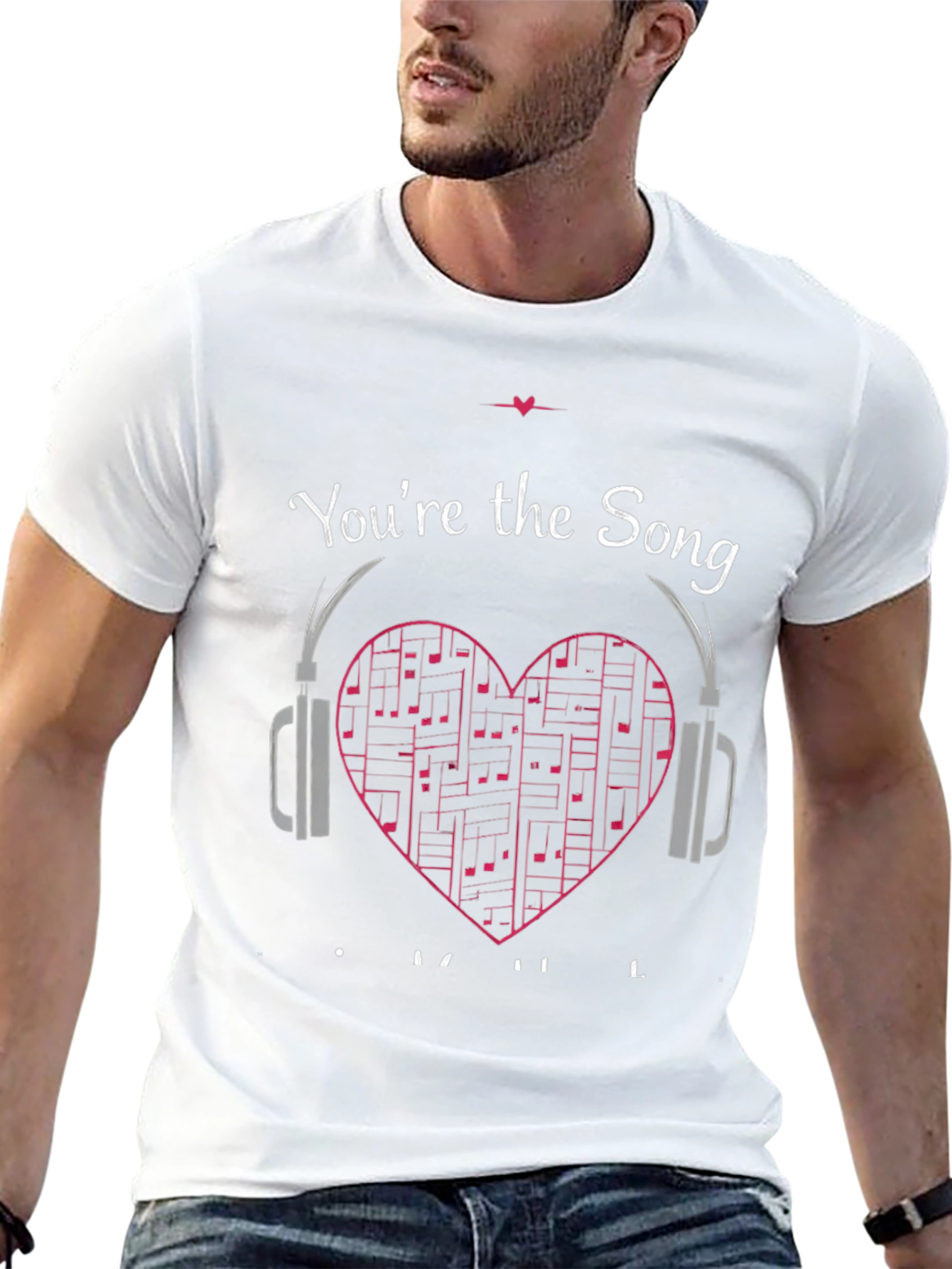 Youre the Song Heart Graphic Tee
