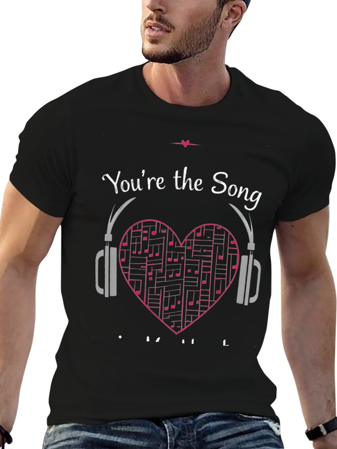 Youre the Song Heart Graphic Tee