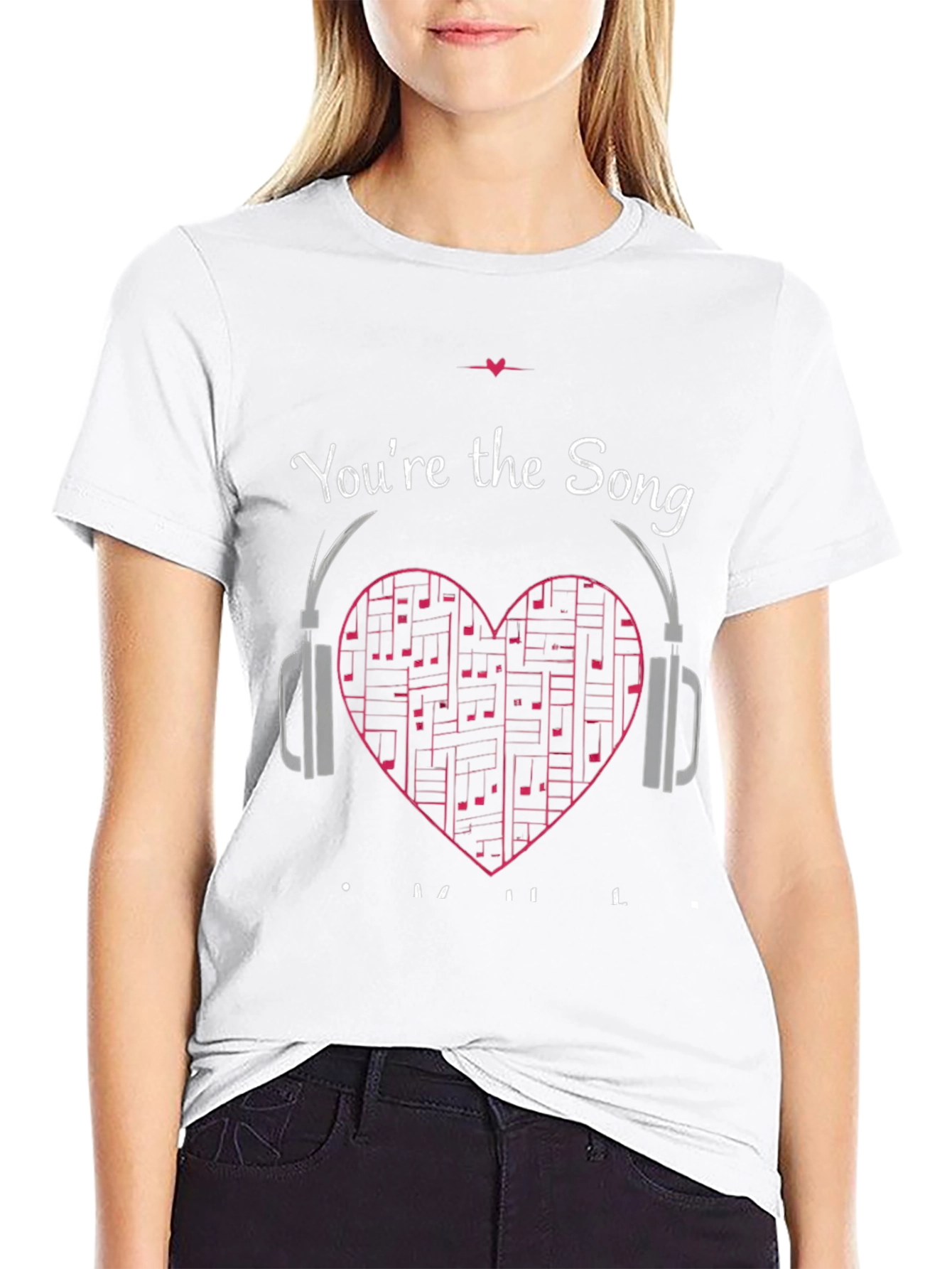 Youre the Song Heart Graphic Tee