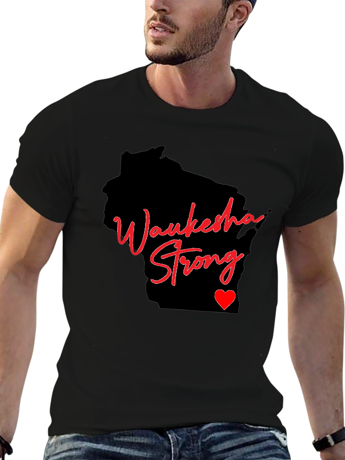 Waukesha Strong T-Shirt - Support Wisconsin