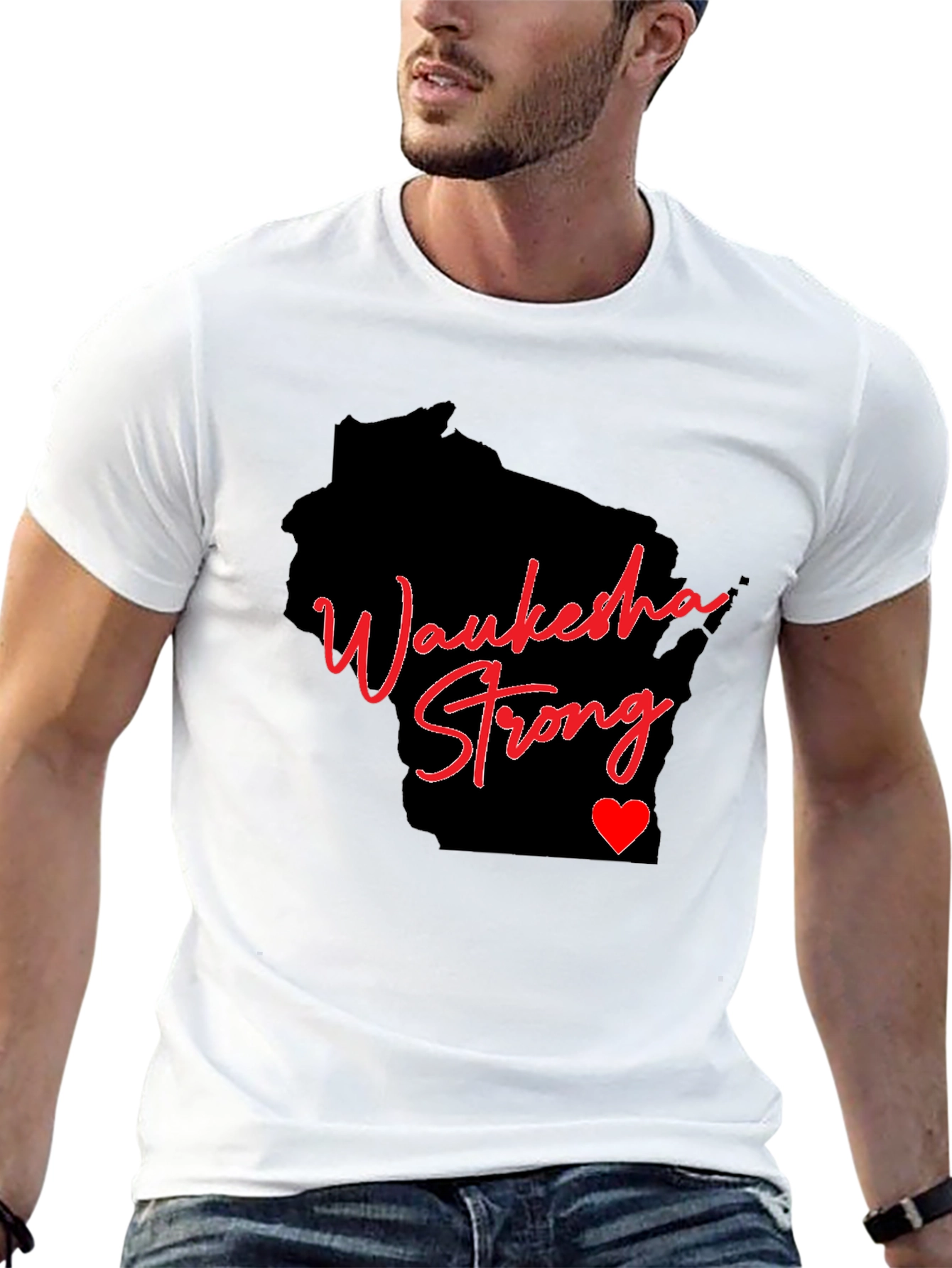 Waukesha Strong T-Shirt - Support Wisconsin