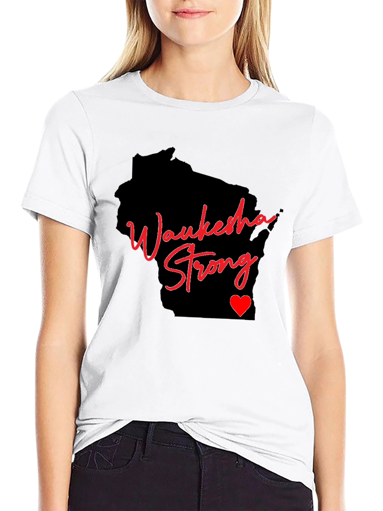 Waukesha Strong T-Shirt - Support Wisconsin