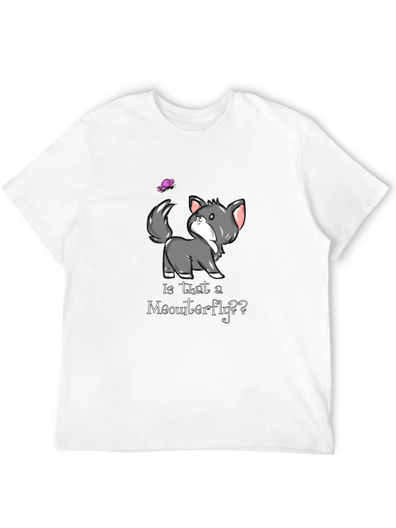 Is That a Meowterfly? Cat Lover T-Shirt