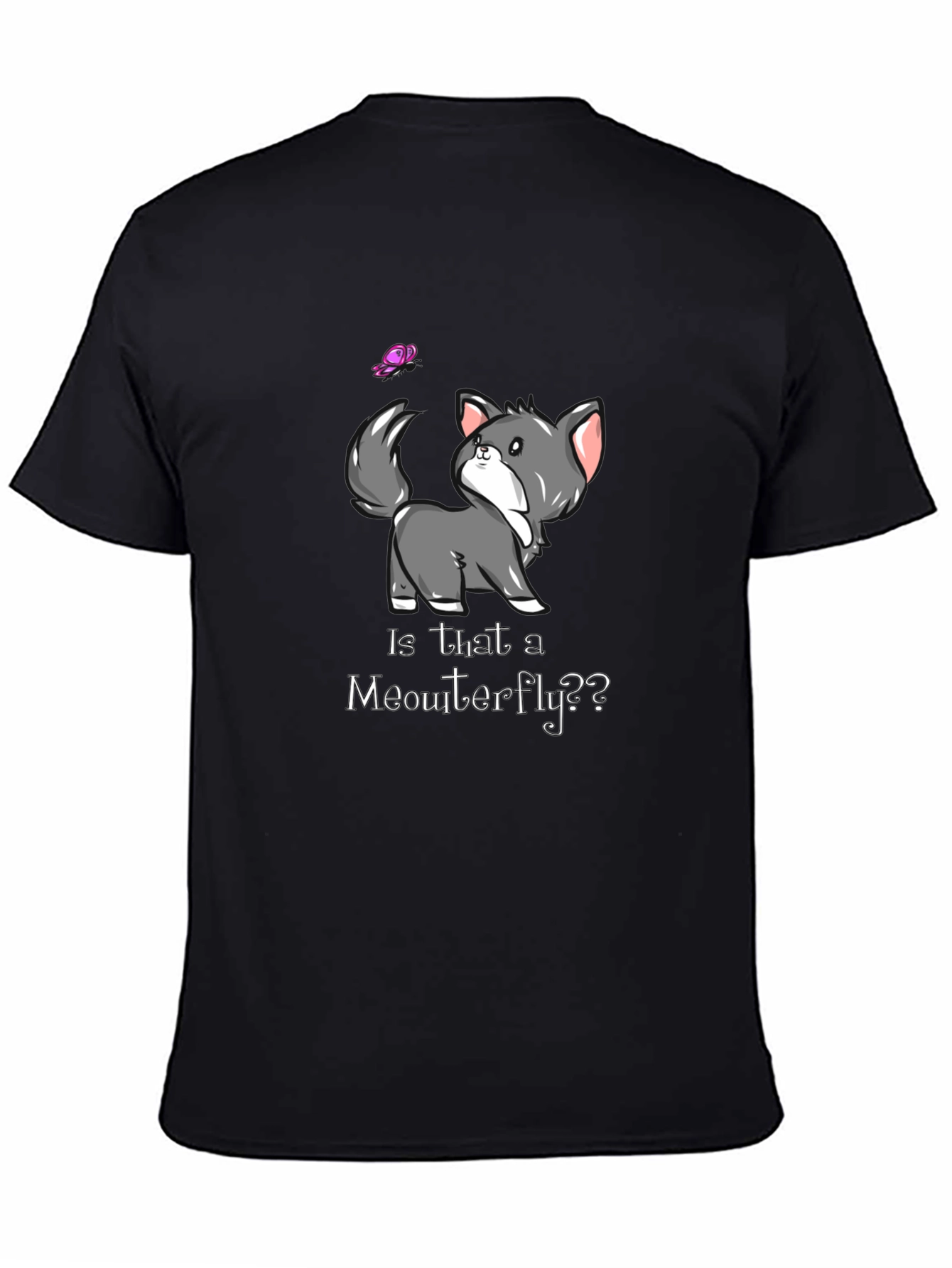 Is That a Meowterfly? Cat Lover T-Shirt