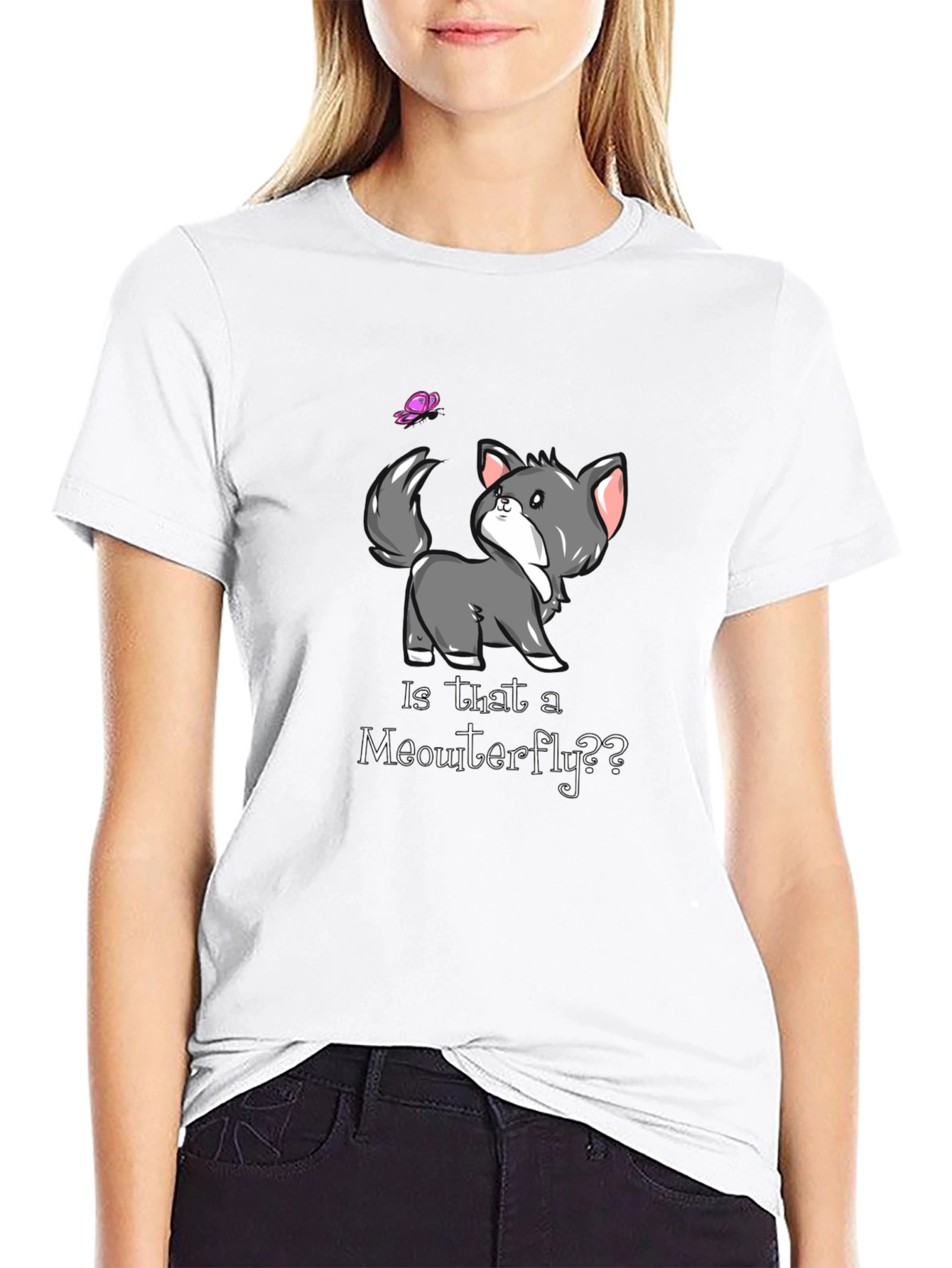 Is That a Meowterfly? Cat Lover T-Shirt