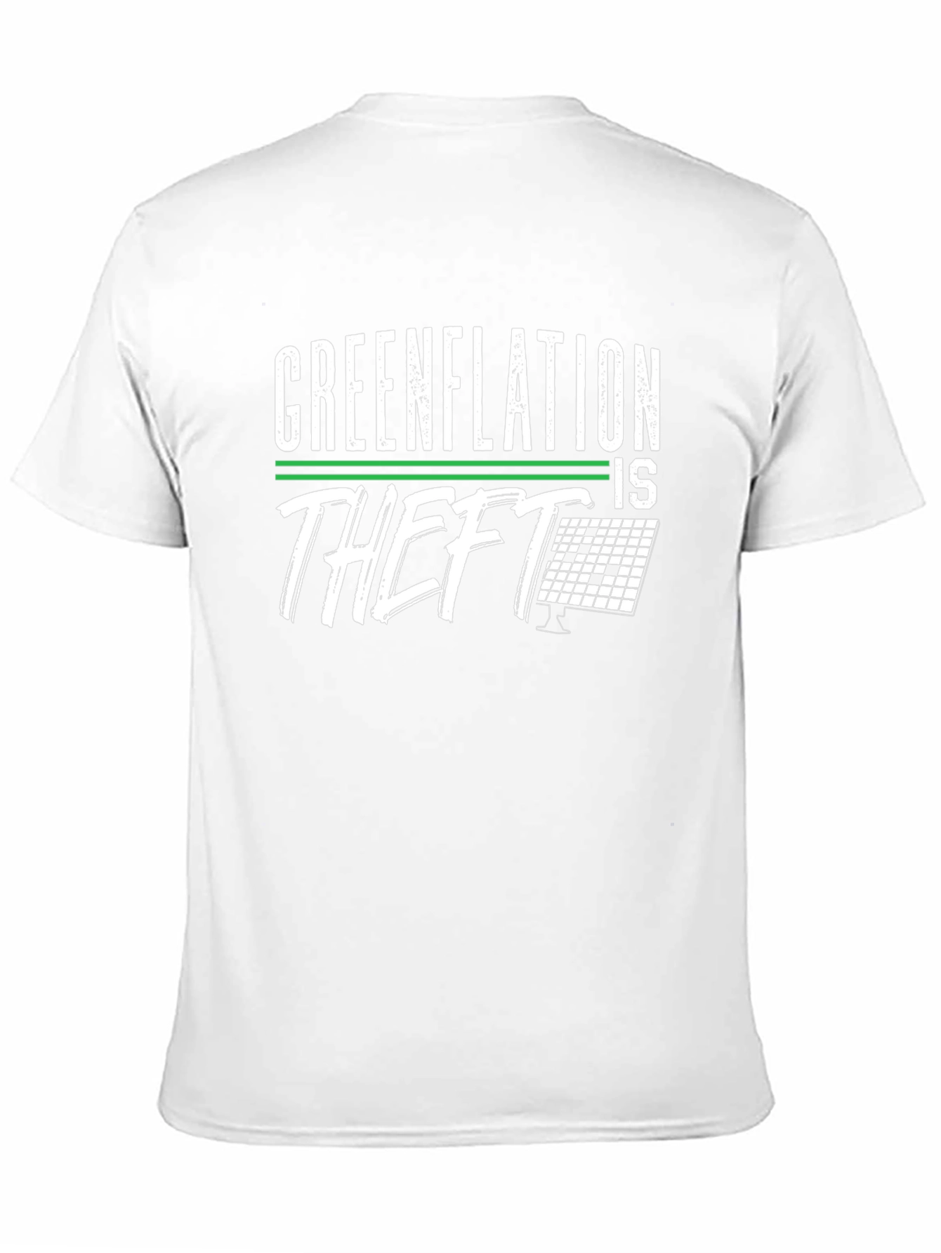 Greenflation is Theft Graphic T-Shirt