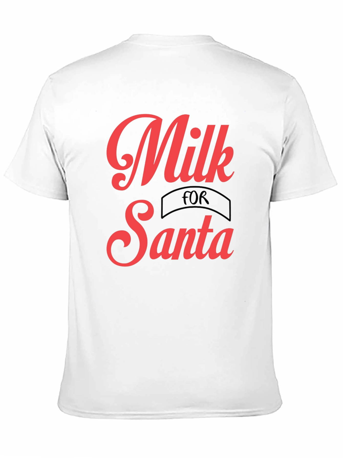 Milk for Santa Graphic Tee - Holiday Shirt