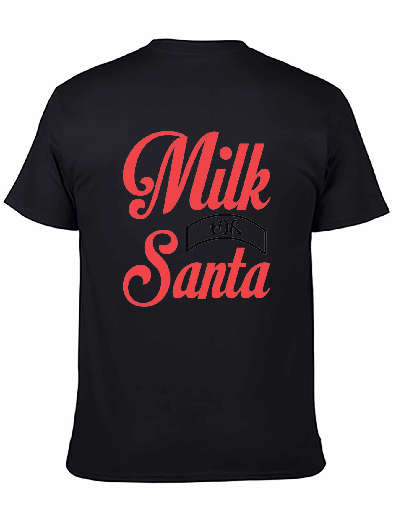Milk for Santa Graphic Tee - Holiday Shirt