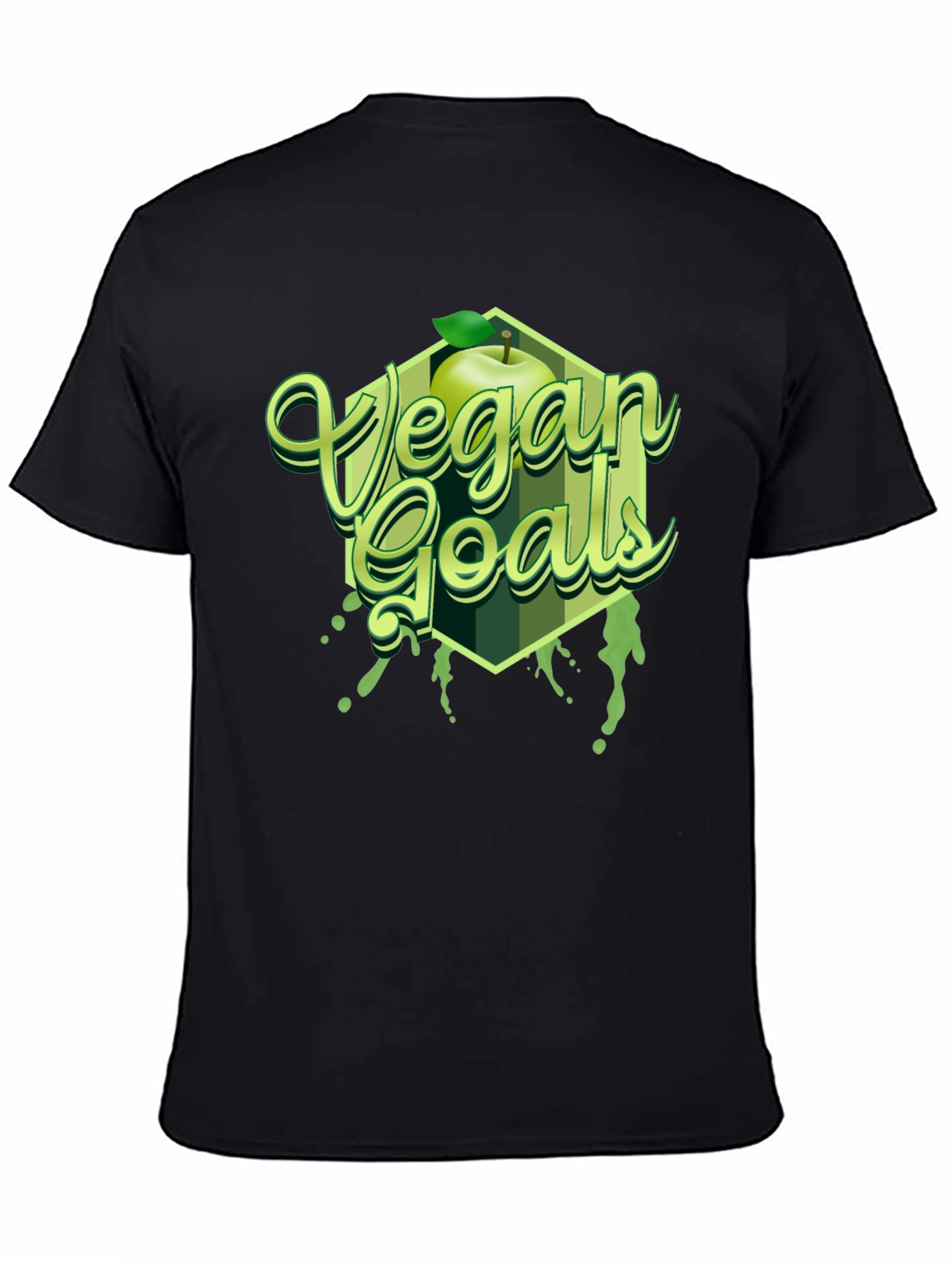 Vegan Goals Apple T-Shirt