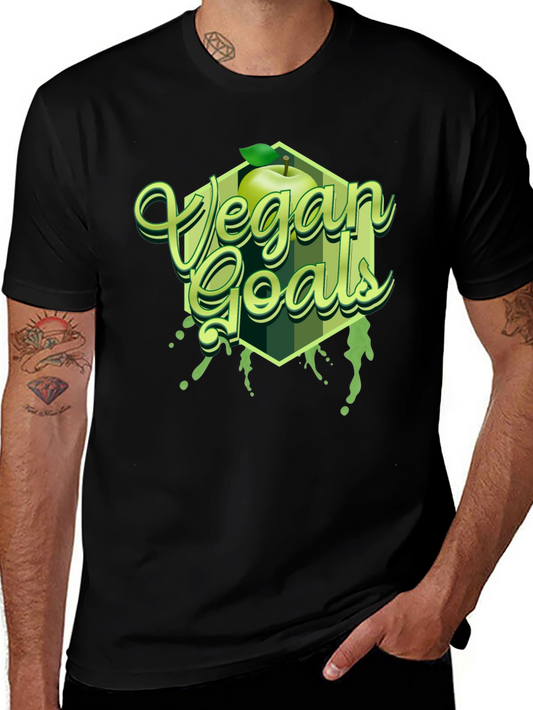 Vegan Goals Apple T-Shirt