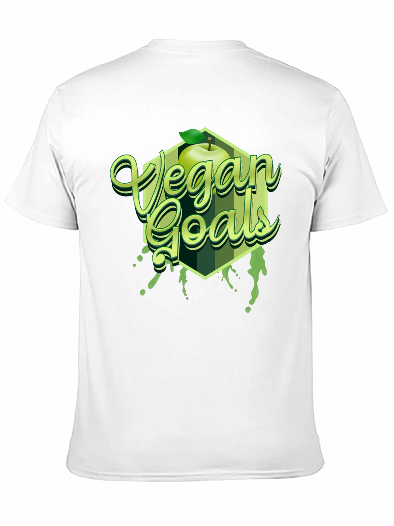 Vegan Goals Apple T-Shirt