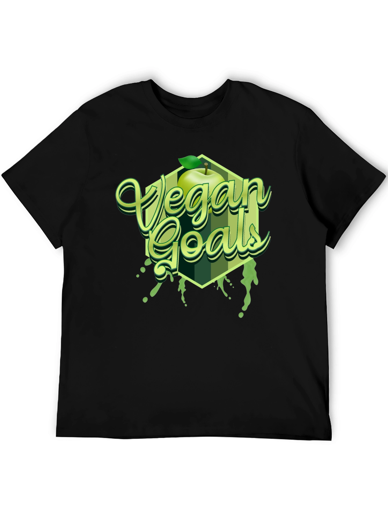 Vegan Goals Apple T-Shirt