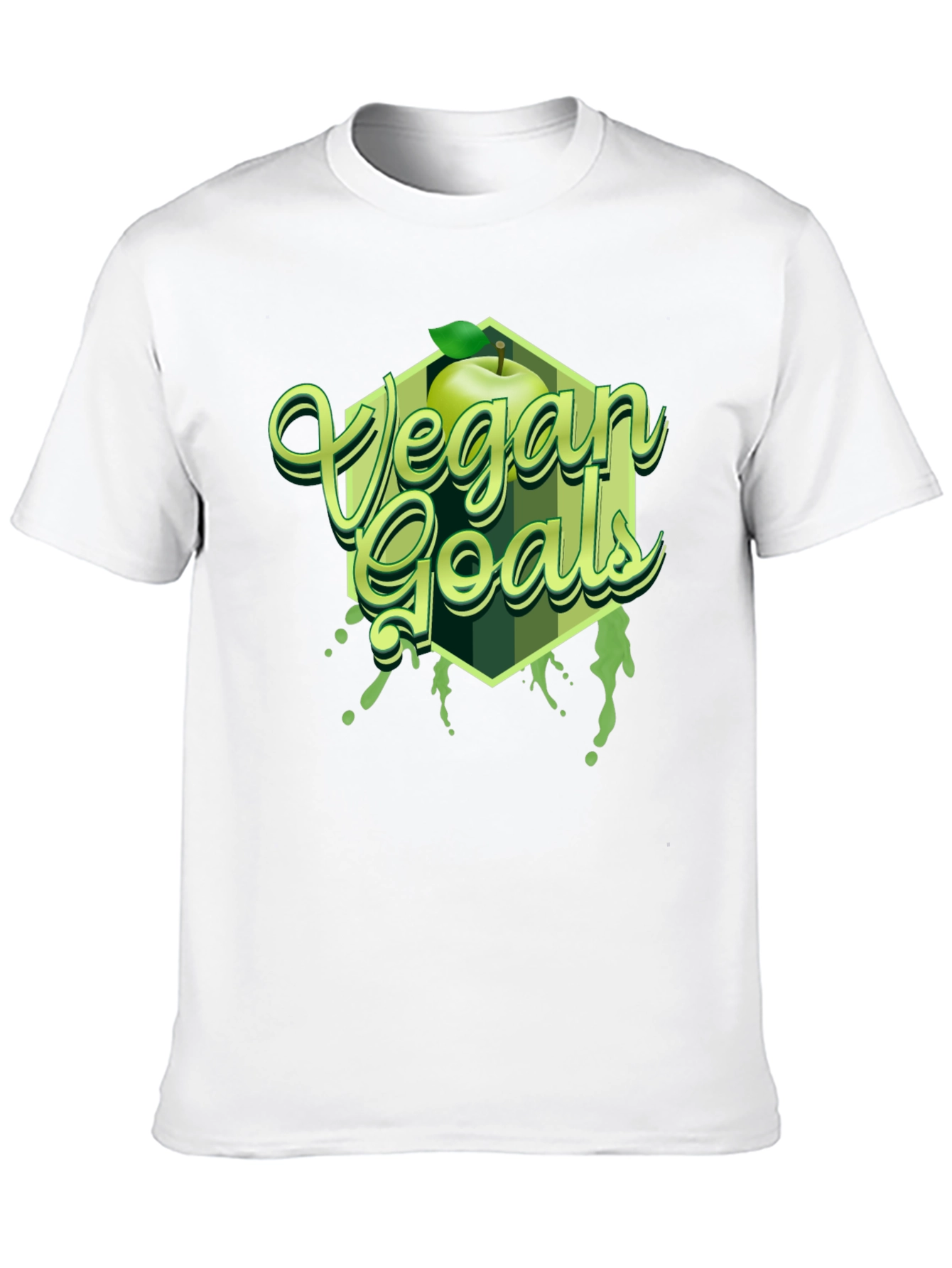 Vegan Goals Apple T-Shirt