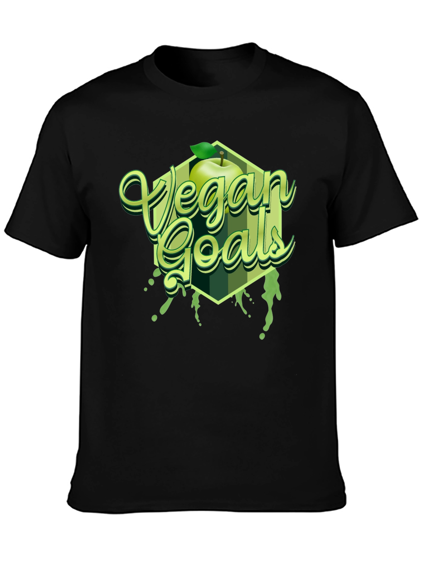 Vegan Goals Apple T-Shirt